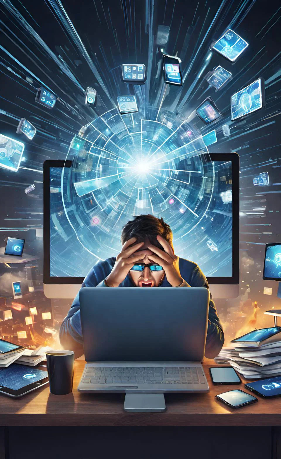 Mental Health in the Digital Age: Coping with Information Overload and Social Media Stress