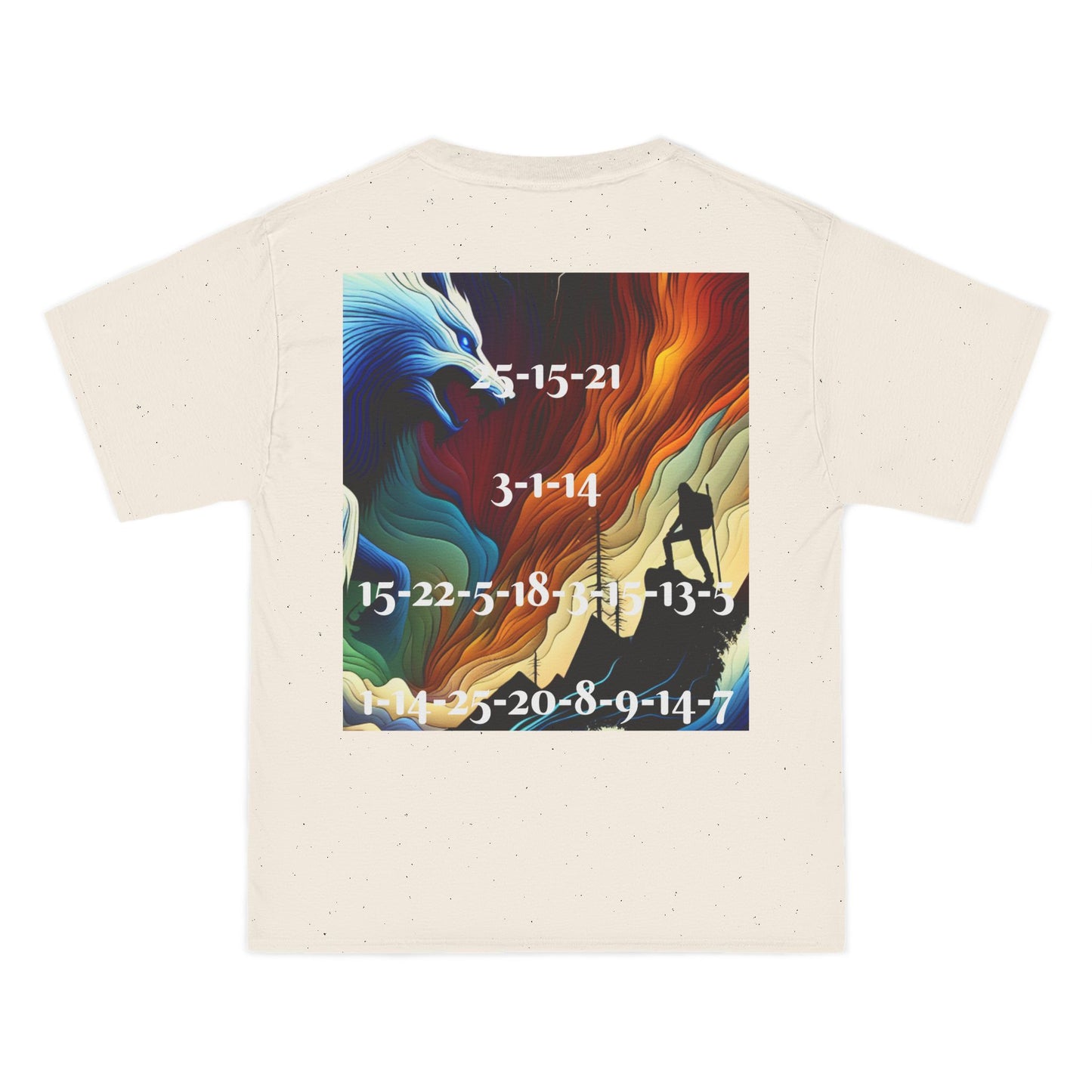ENCODED | YOU CAN OVERCOME ANYTHING Unisex Beefy-T® short-sleeve T-shirt