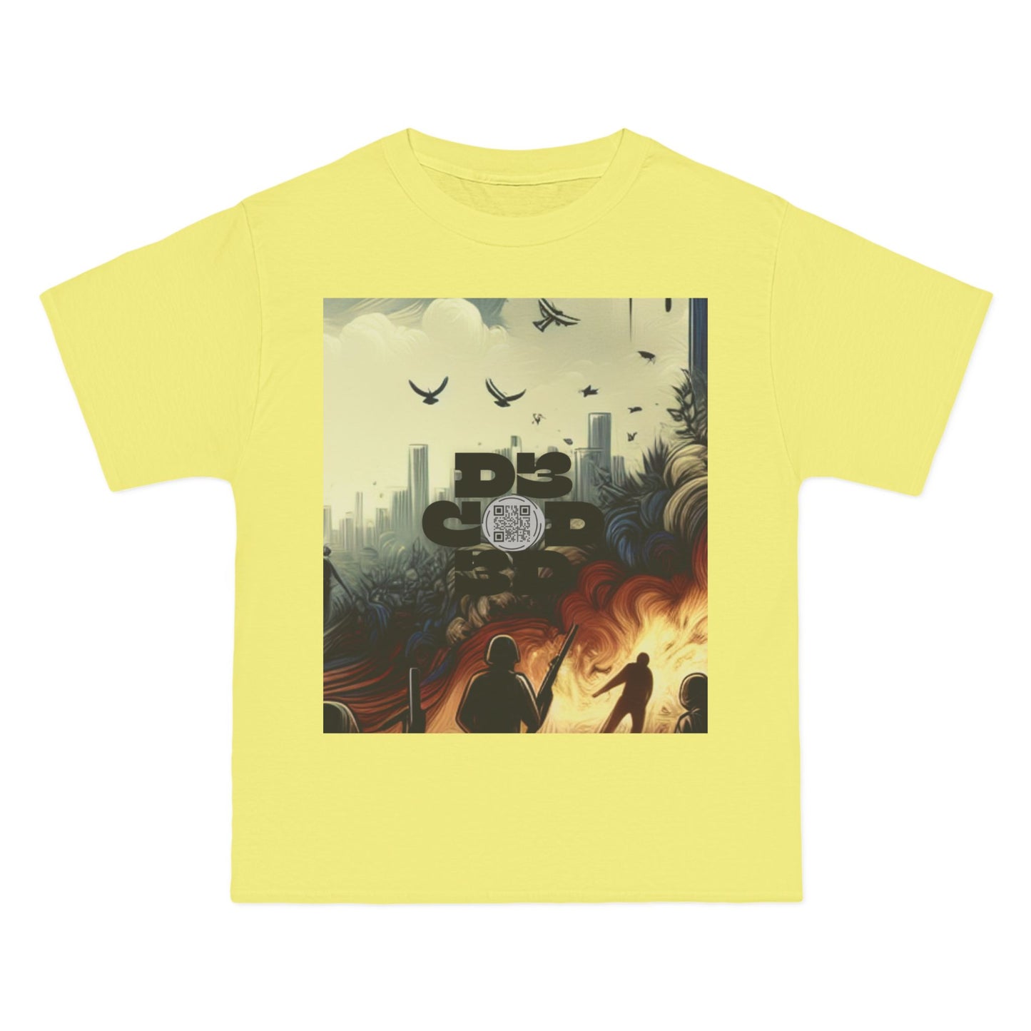 ENCODED | FEAR NO EVIL Unisex Beefy-T® Short-Sleeve T-Shirt