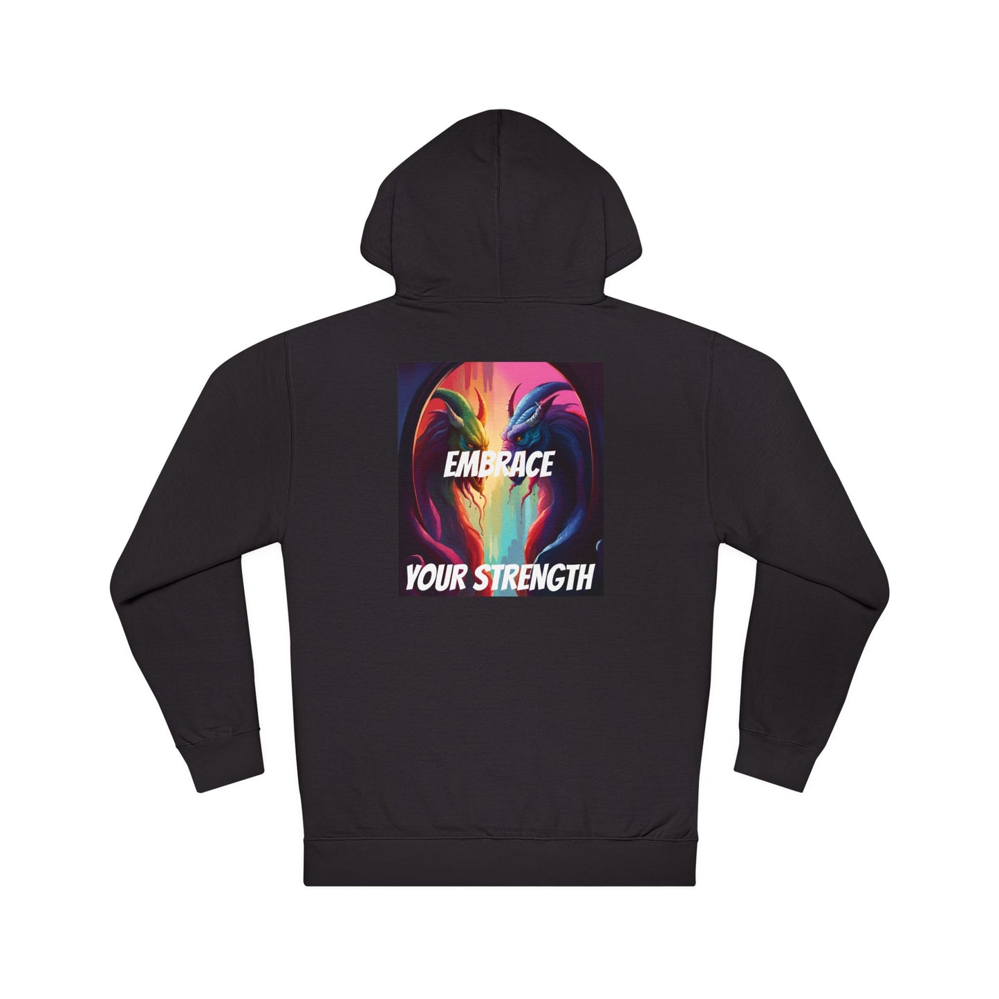DECODED | EMBRACE YOUR STRENGTH | Unisex Hooded Sweatshirt