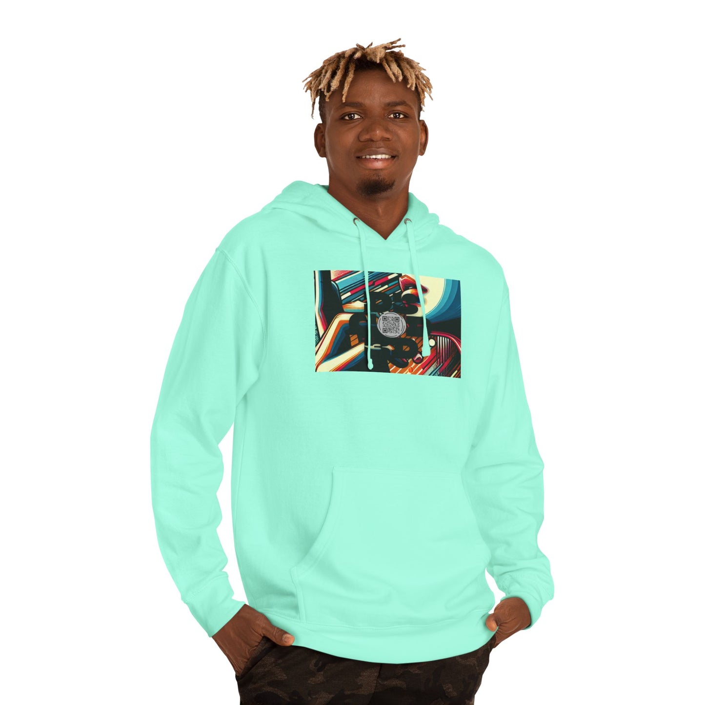 NO CODE | REALITY CHECK REQUIRED Unisex Hooded Sweatshirt