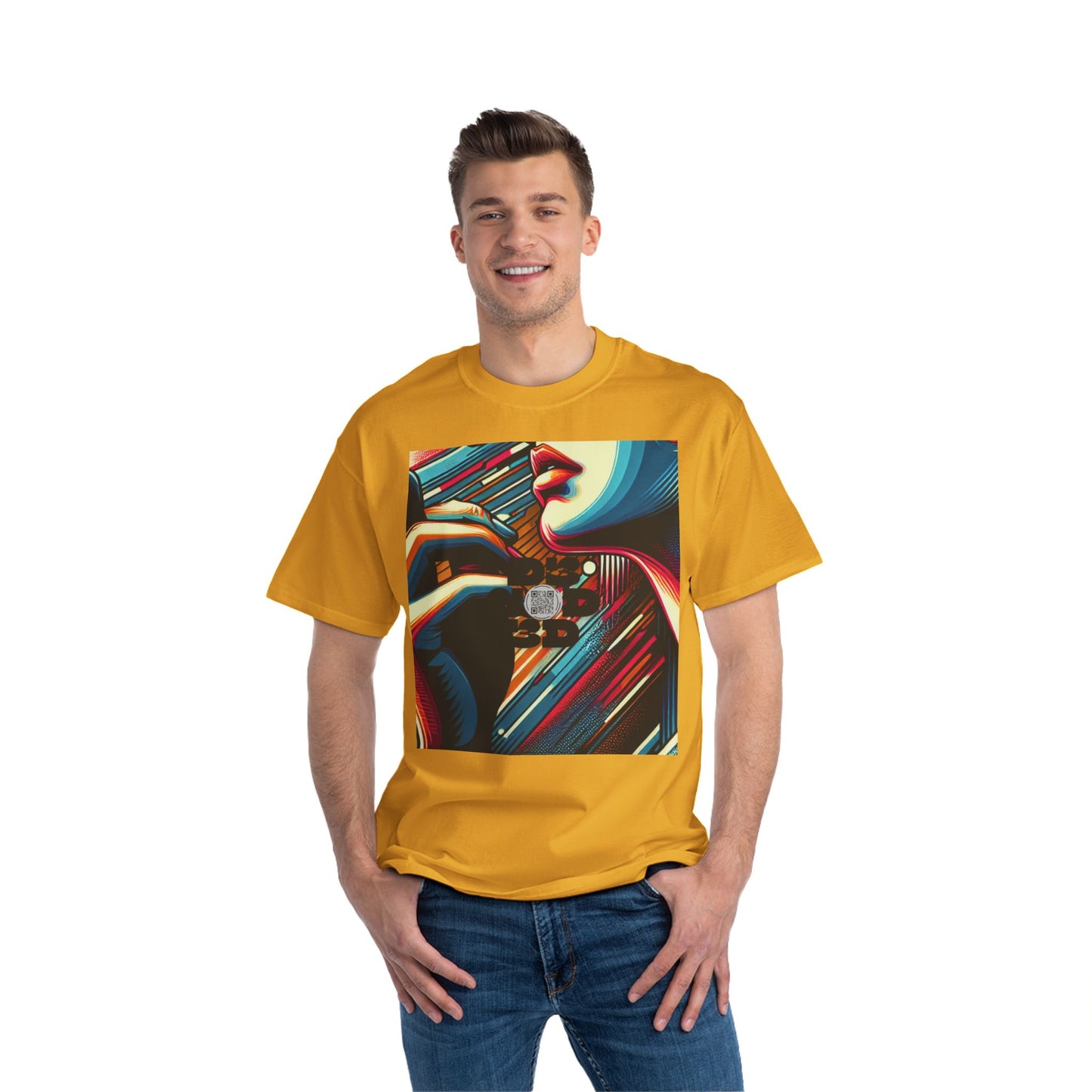 NO CODE | REALITY CHECK REQUIRED | Unisex Beefy-T® Short-Sleeve T-Shirt