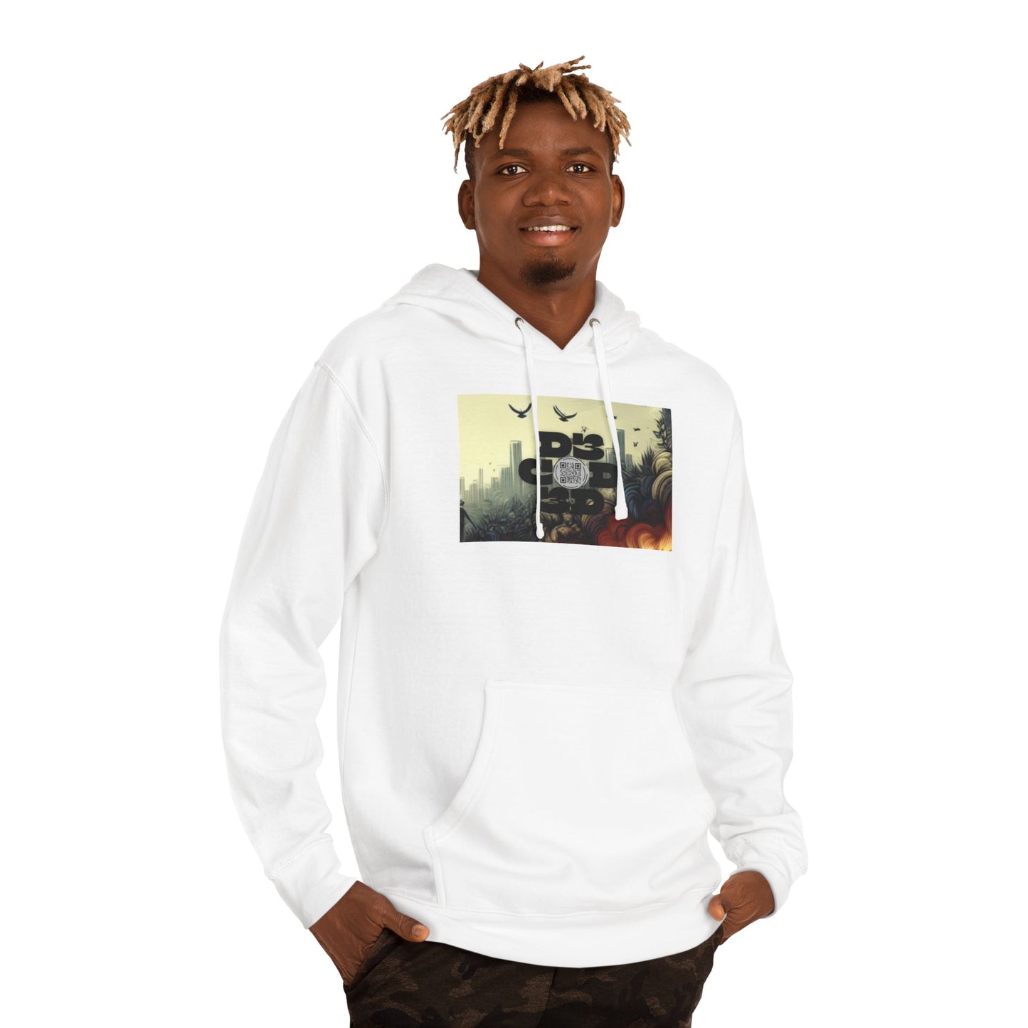 FEAR NO EVIL Unisex Hooded Sweatshirt