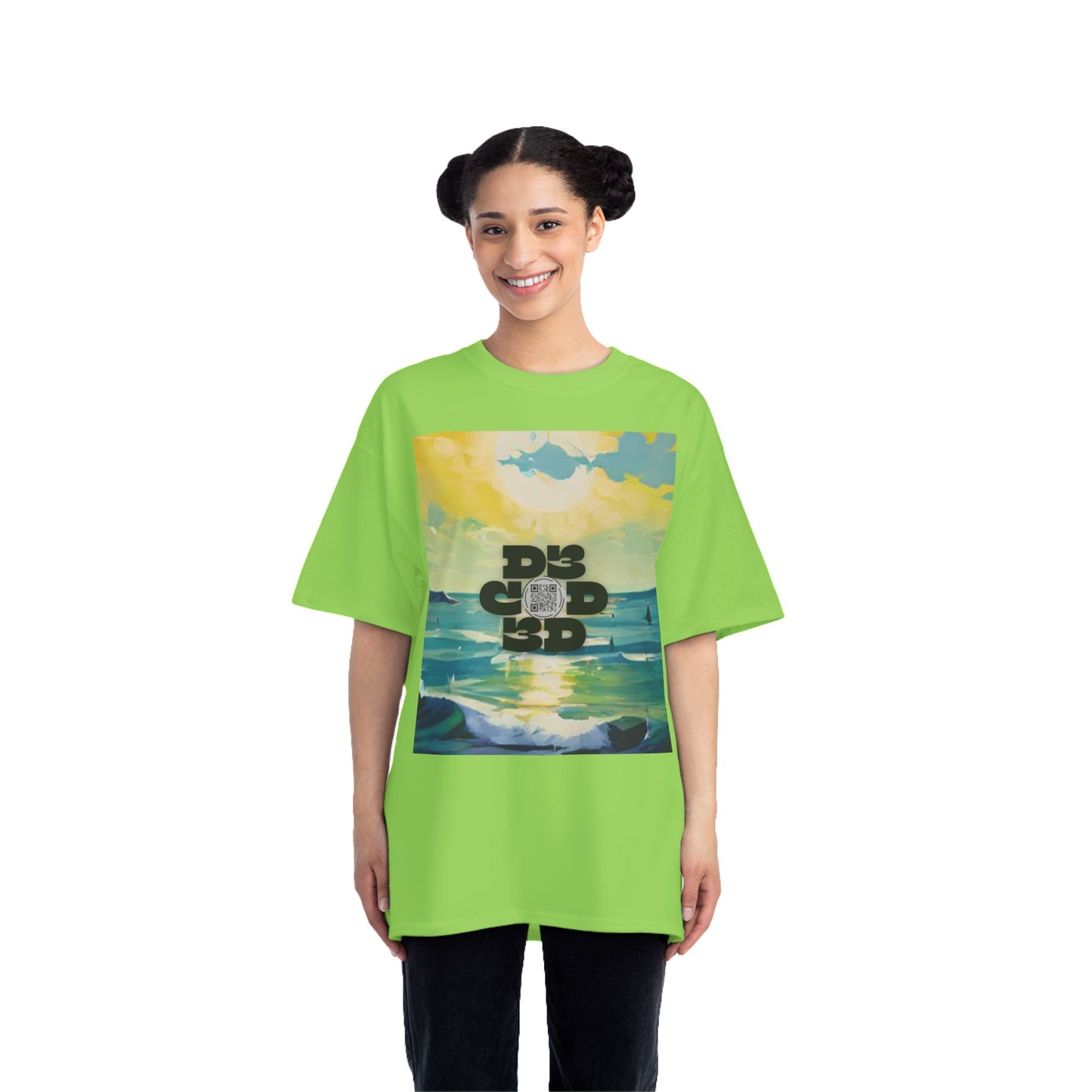 ENCODED | FIND YOUR HAPPY PLACE Unisex Beefy-T® Short-Sleeve T-Shirt