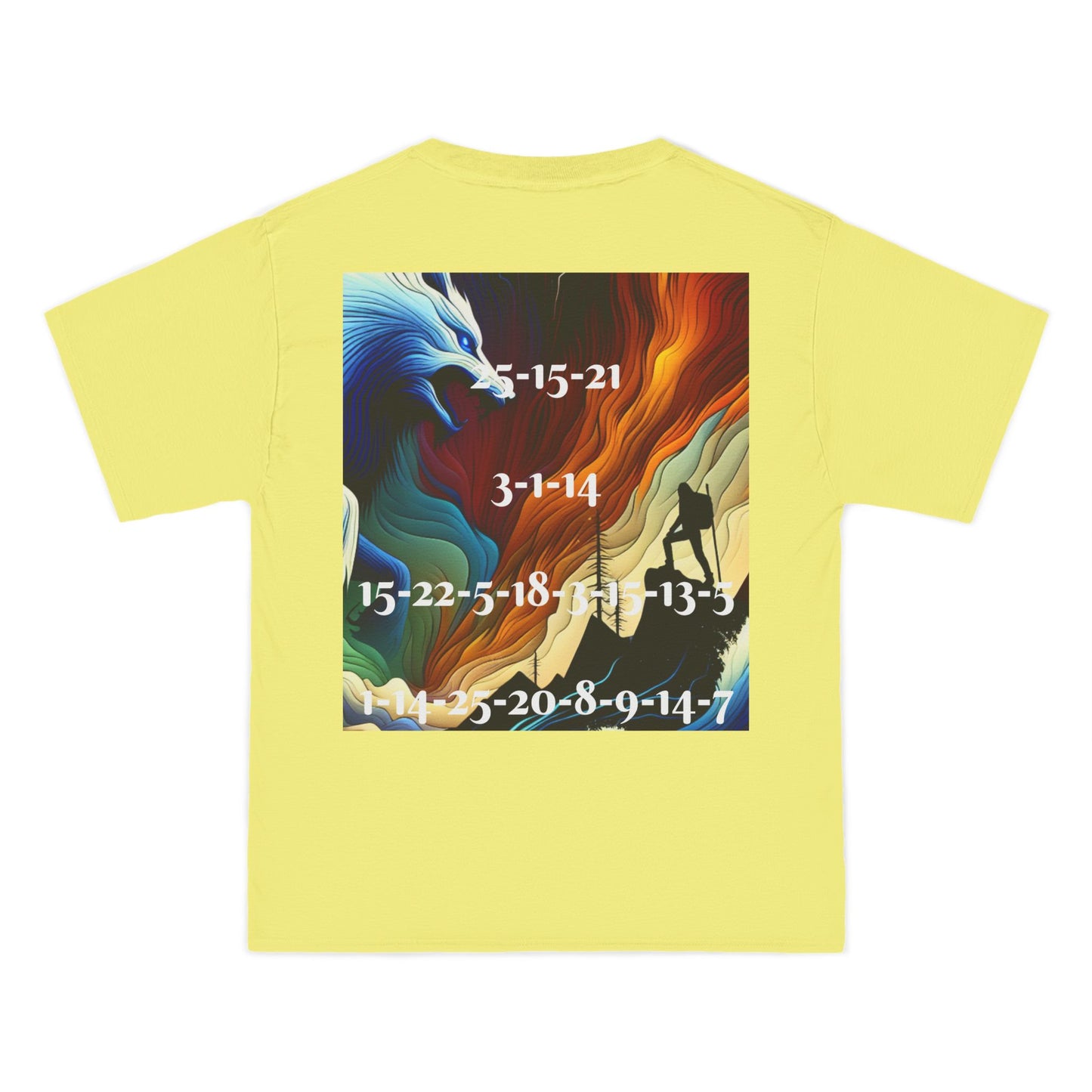 ENCODED | YOU CAN OVERCOME ANYTHING Unisex Beefy-T® short-sleeve T-shirt