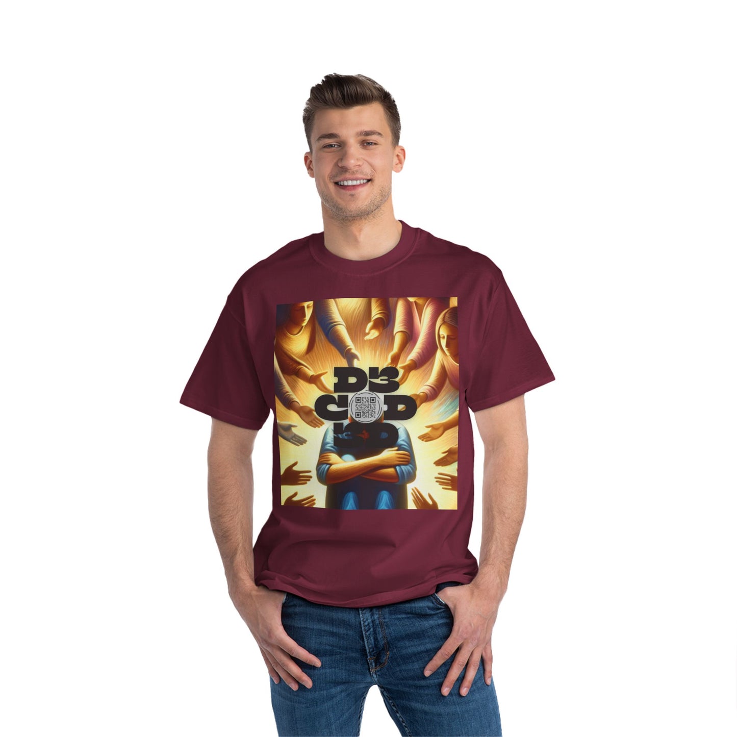 DECODED | YOU ARE NOT ALONE | Unisex Beefy-T® short-sleeve T-shirt