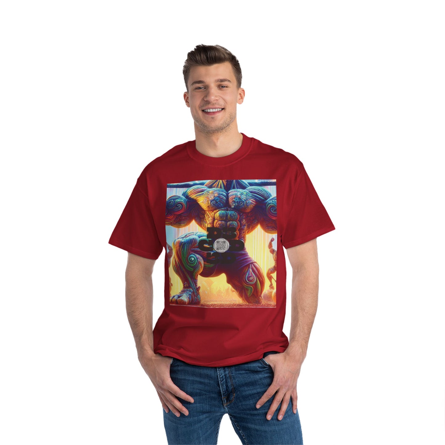 ENCODED | YOU ARE LIMITLESS Unisex Beefy-T® Short-Sleeve T-Shirt