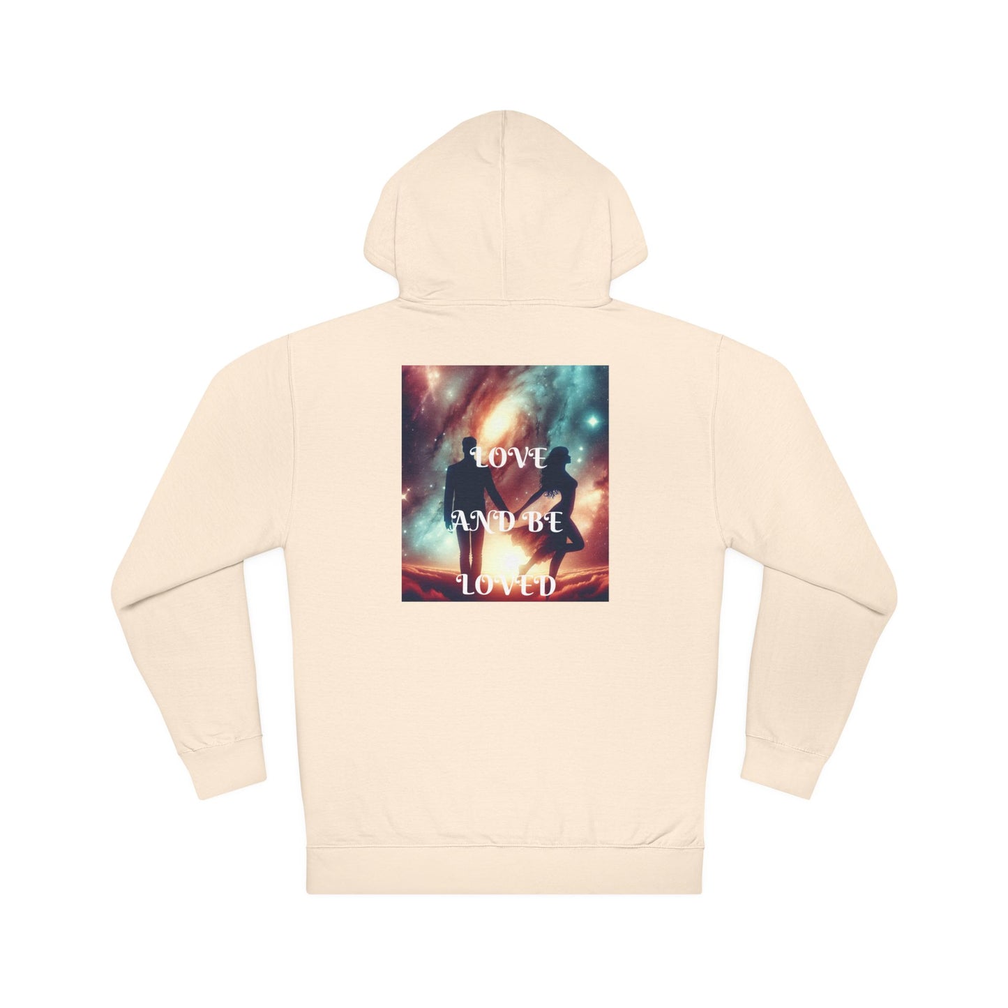 DECODED | LOVE AND BE LOVED | Unisex Hooded Sweatshirt