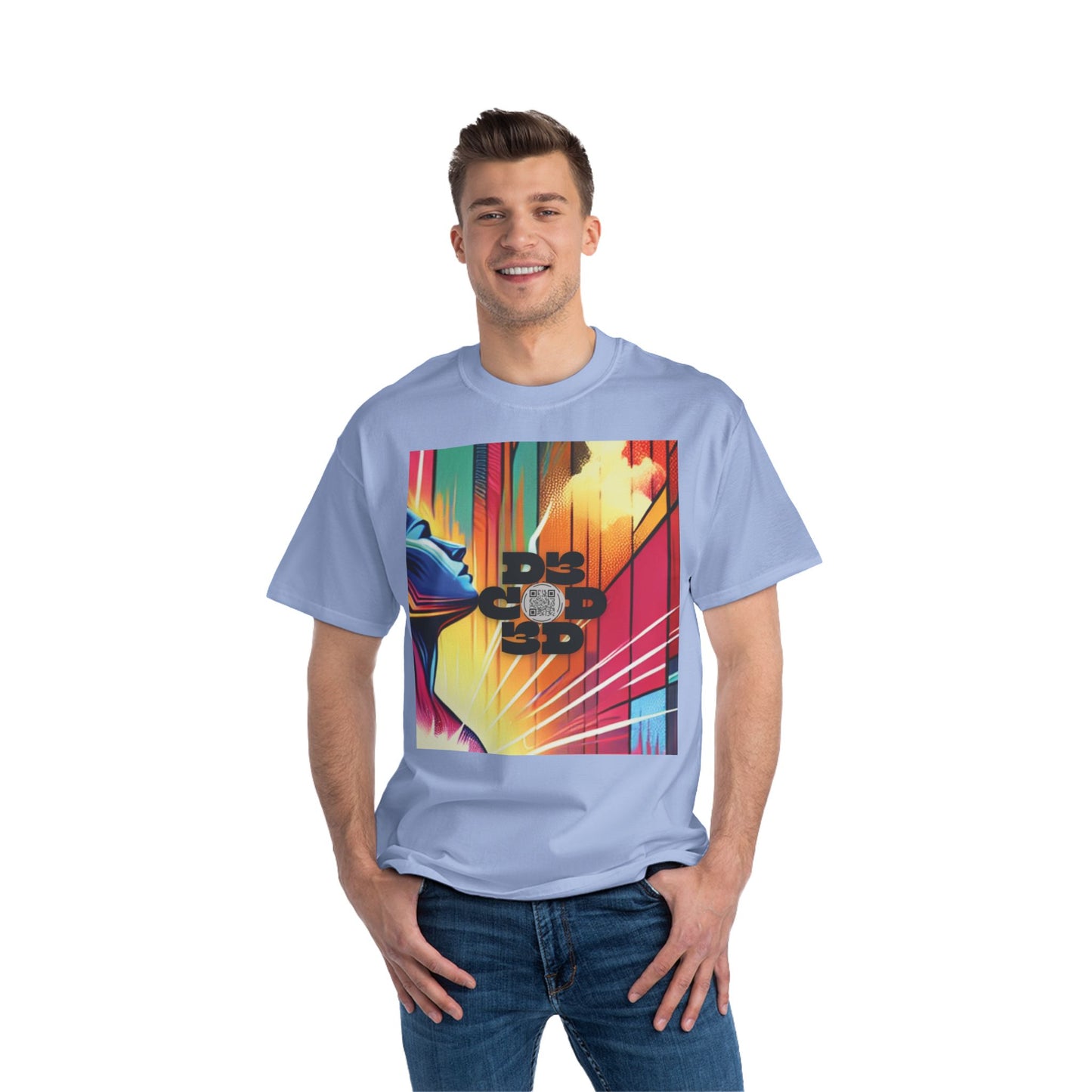 ENCODED | YOU HOLD THE POWER Unisex Beefy-T® Short-Sleeve T-Shirt
