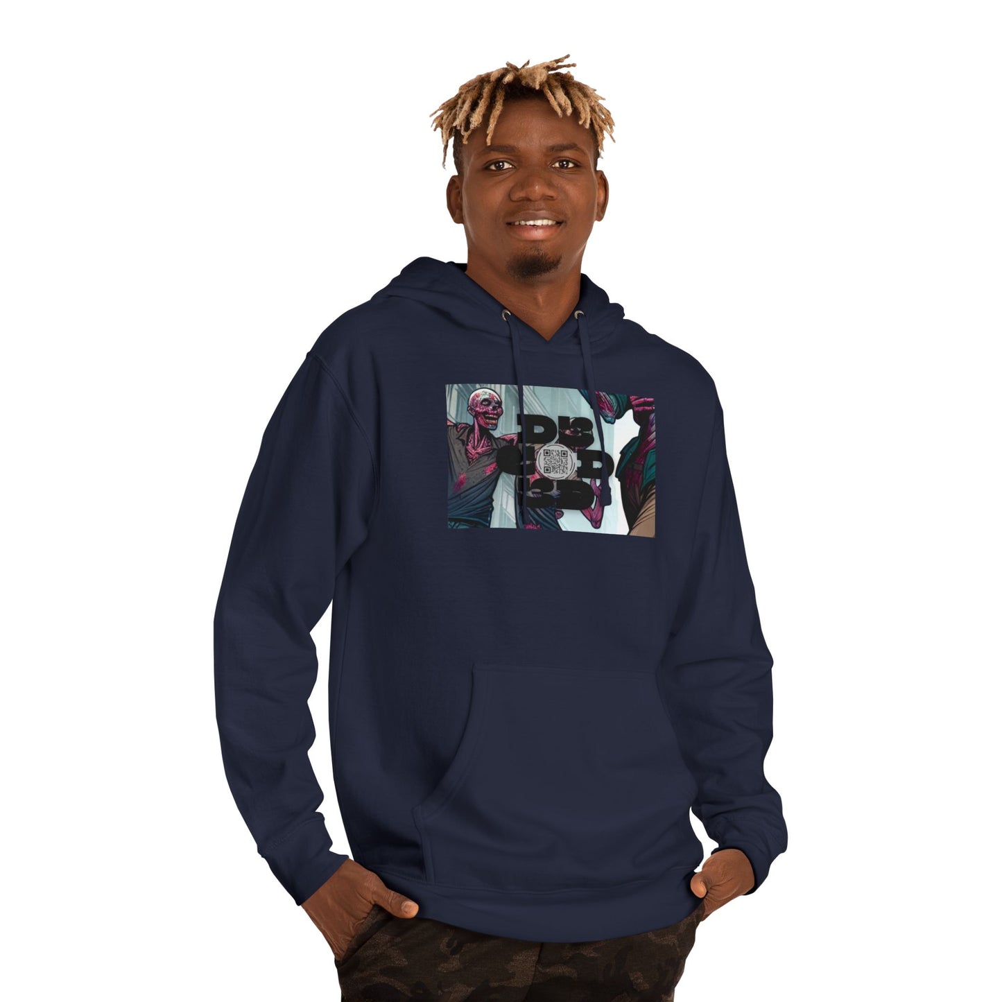 NO CODE | LOVE CONQUERS ALL Unisex Hooded Sweatshirt