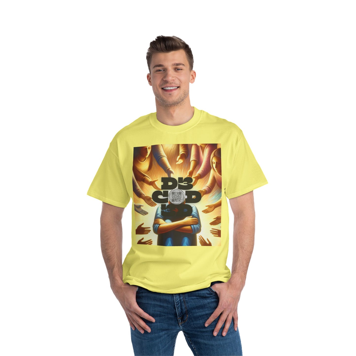 DECODED | YOU ARE NOT ALONE | Unisex Beefy-T® short-sleeve T-shirt