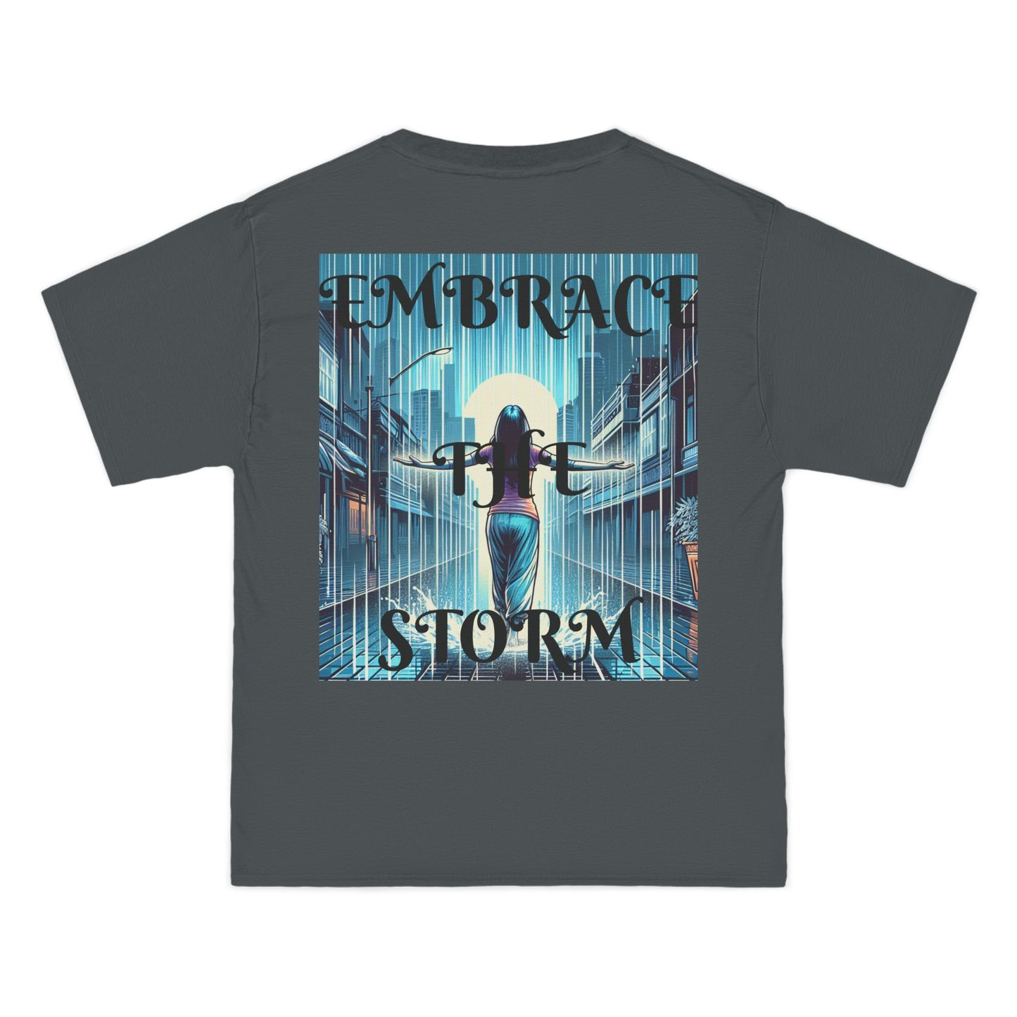 DECODED | EMBRACE THE STORM | Unisex Beefy-T® Short-Sleeve T-Shirt
