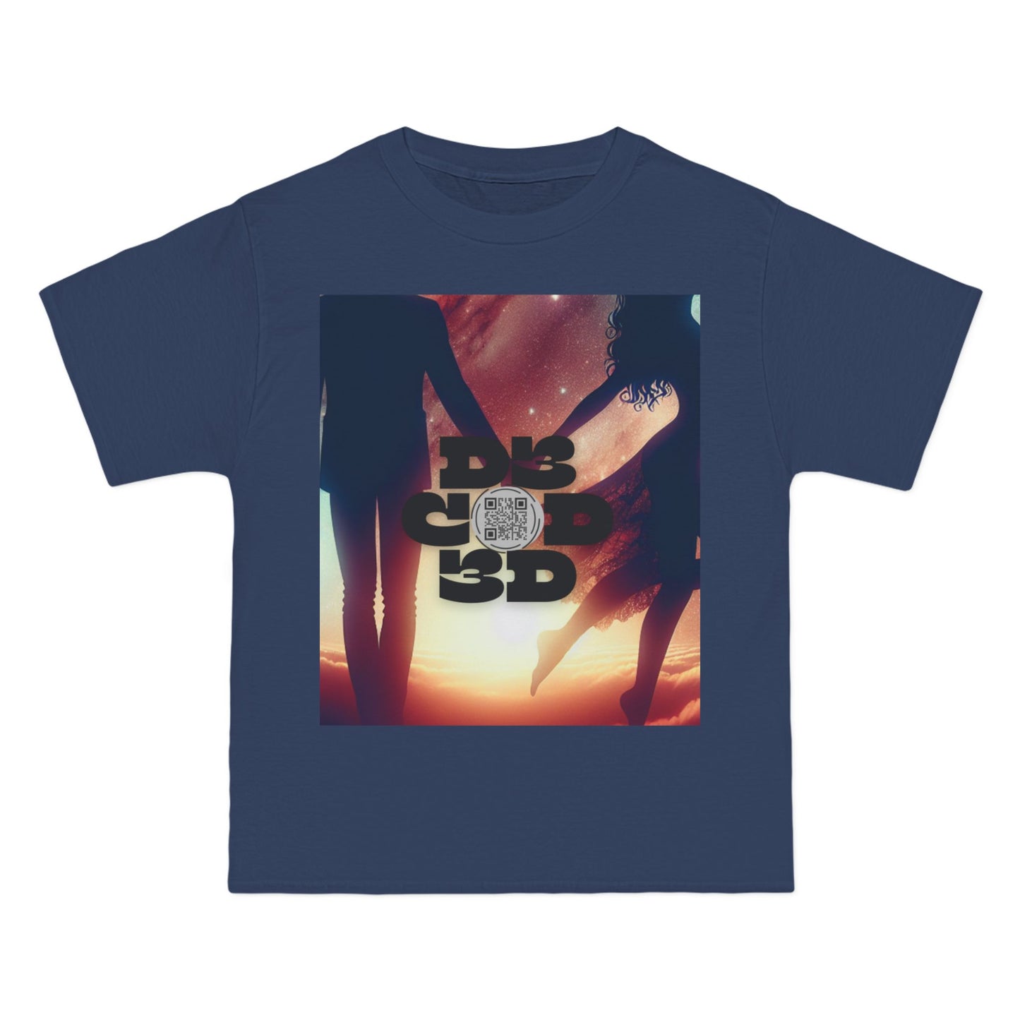 ENCODED | LOVE AND BE LOVED Unisex Beefy-T® short-sleeve T-shirt