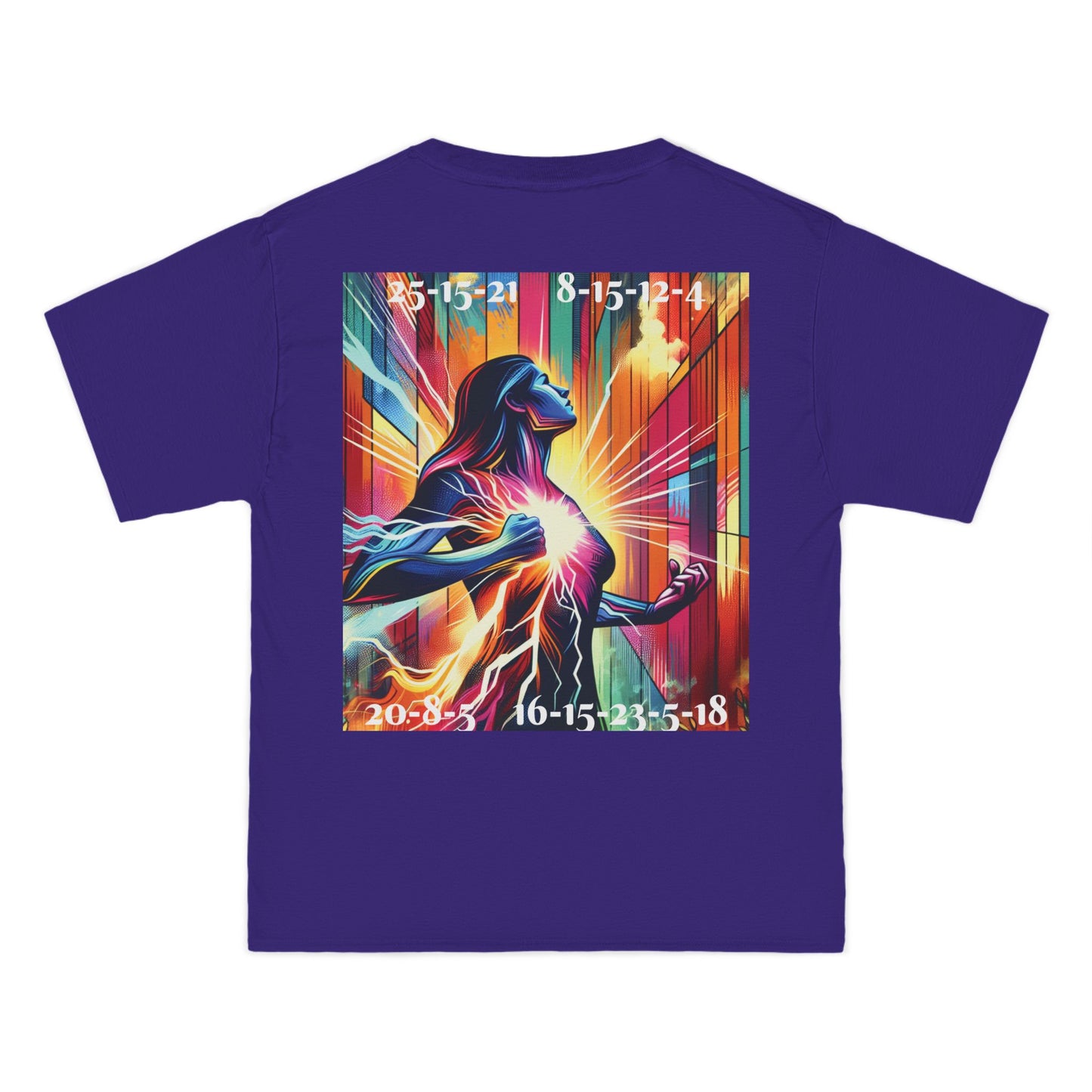 ENCODED | YOU HOLD THE POWER Unisex Beefy-T® Short-Sleeve T-Shirt
