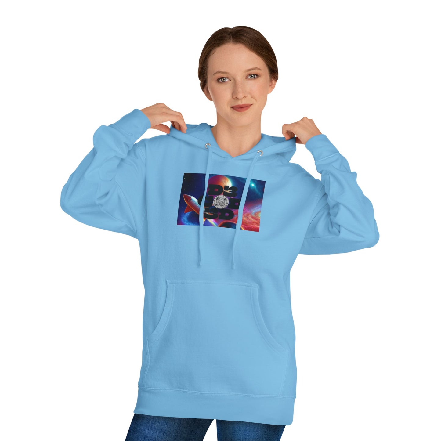 NO CODE | DREAM BIG Unisex Hooded Sweatshirt