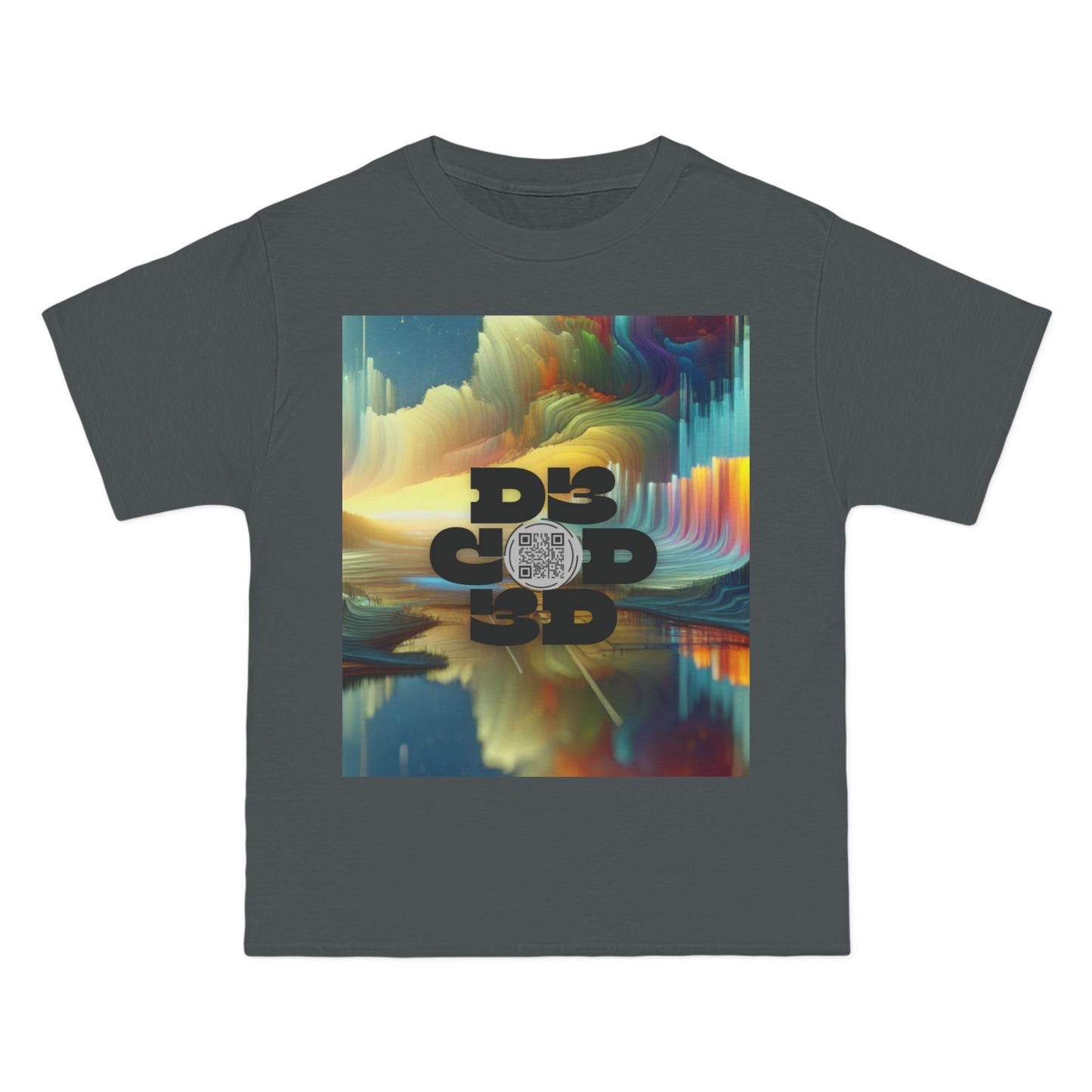 ENCODED | JOURNEY TO THE UNKNOWN Unisex Beefy-T® short-sleeve T-shirt