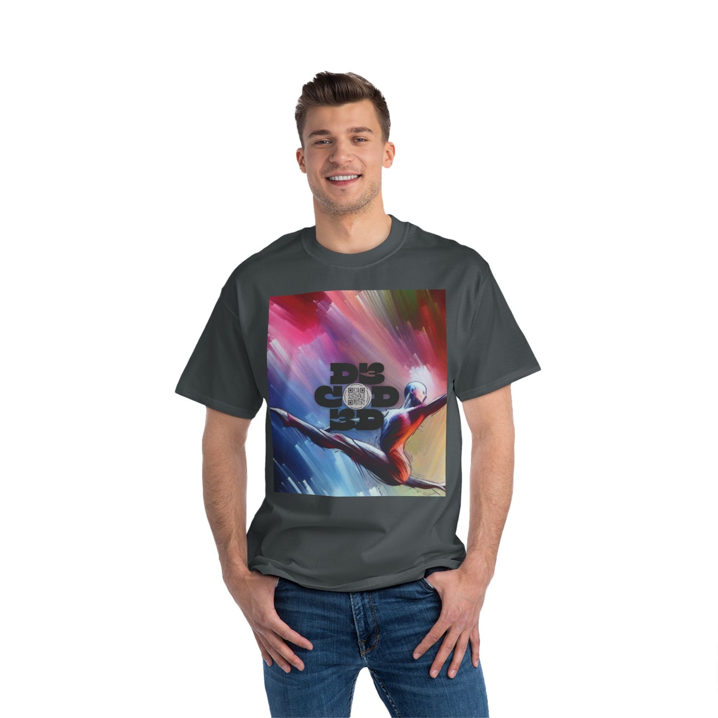 ENCODED | EXPRESS YOURSELF Unisex Beefy-T® Short-Sleeve T-Shirt