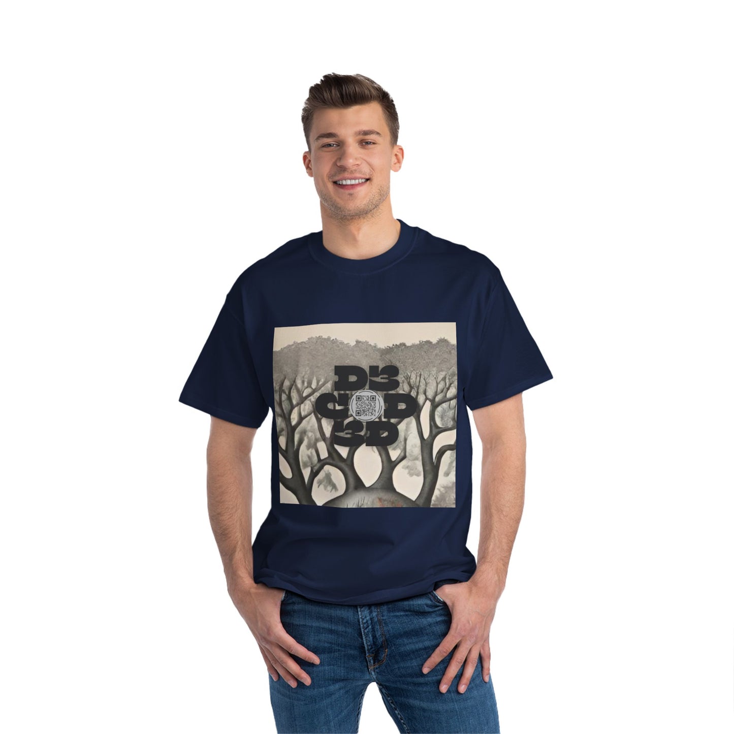 ENCODED | KEEP GROWING Unisex Beefy-T® short-sleeve T-shirt
