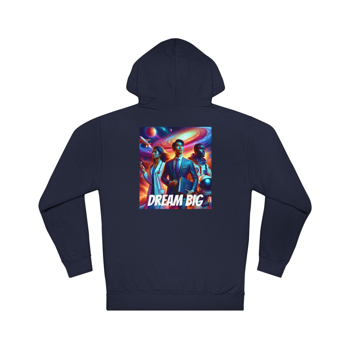 DECODED | DREAM BIG | Unisex Hooded Sweatshirt