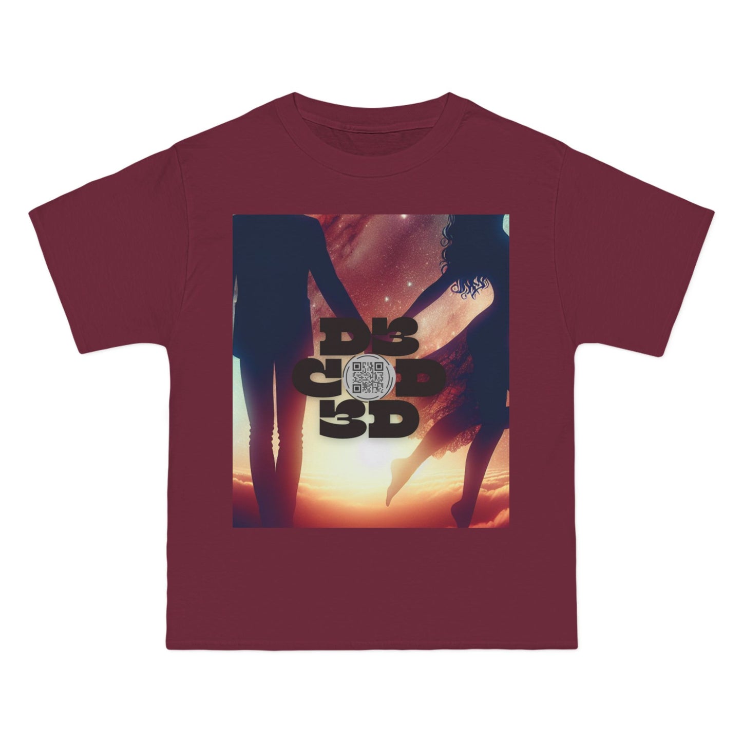 ENCODED | LOVE AND BE LOVED Unisex Beefy-T® short-sleeve T-shirt