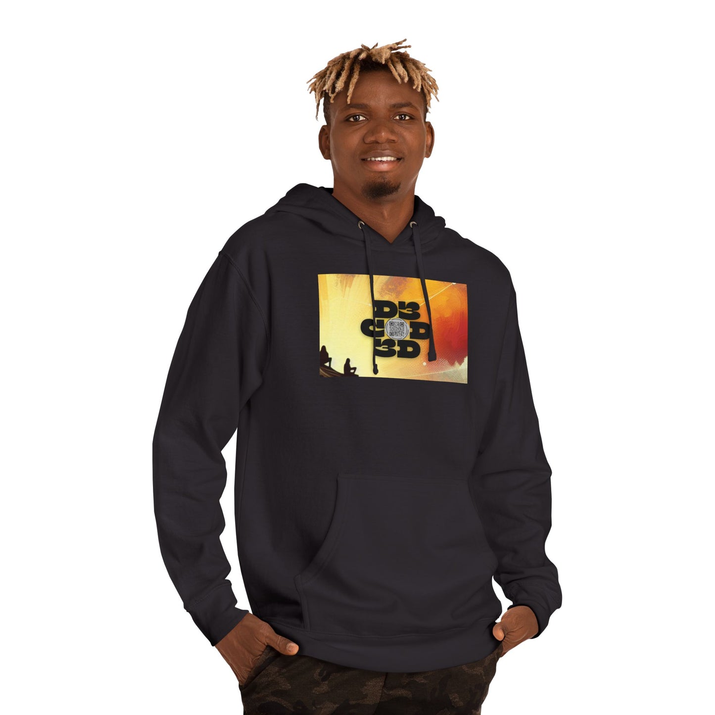 NO CODE | STAY ADVENTUROUS | Unisex Hooded Sweatshirt