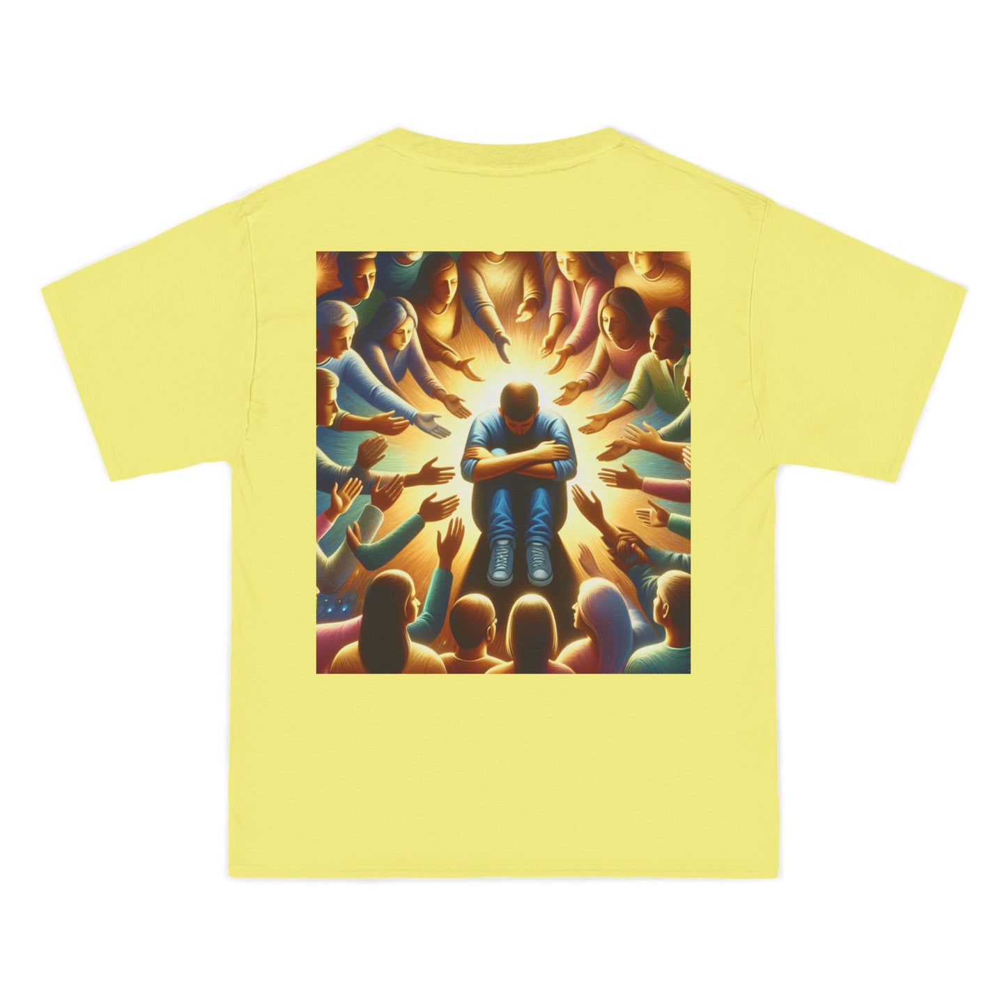 NO CODE | YOU ARE NOT ALONE | Unisex Beefy-T® short-sleeve T-shirt