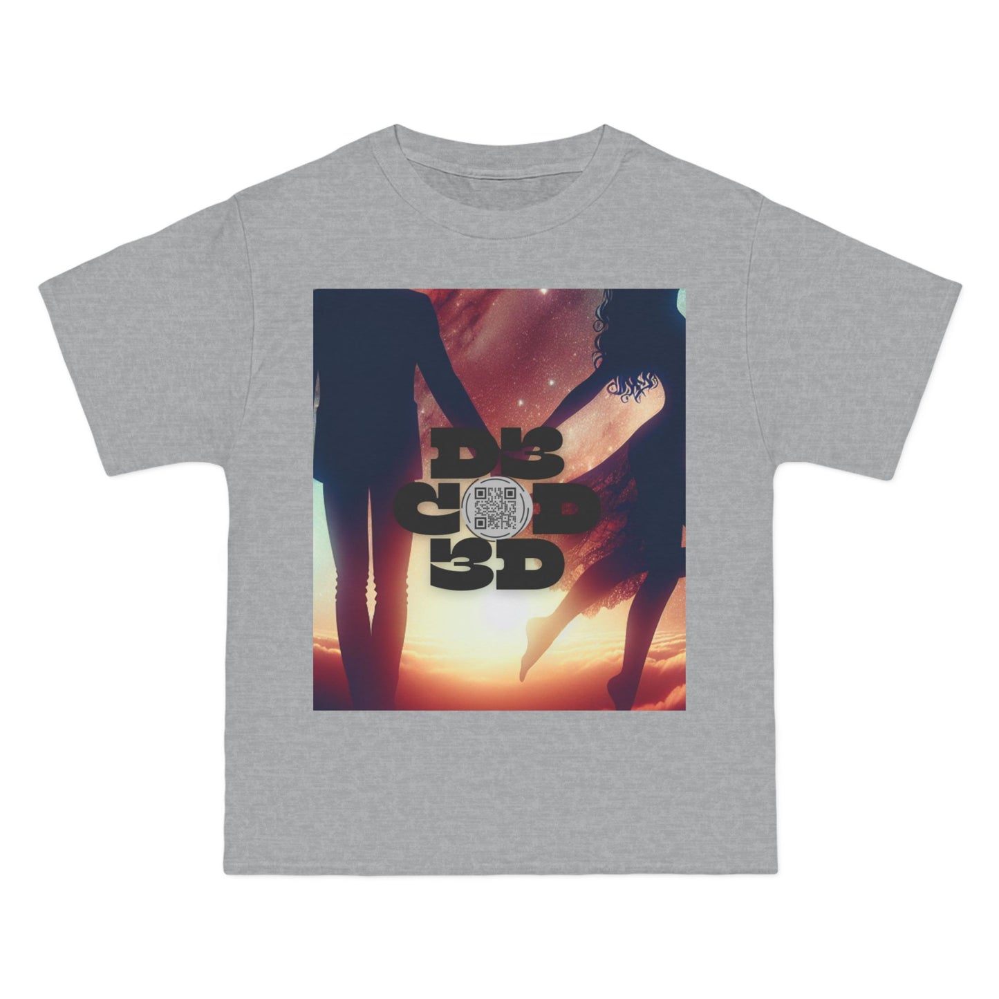 ENCODED | LOVE AND BE LOVED Unisex Beefy-T® short-sleeve T-shirt
