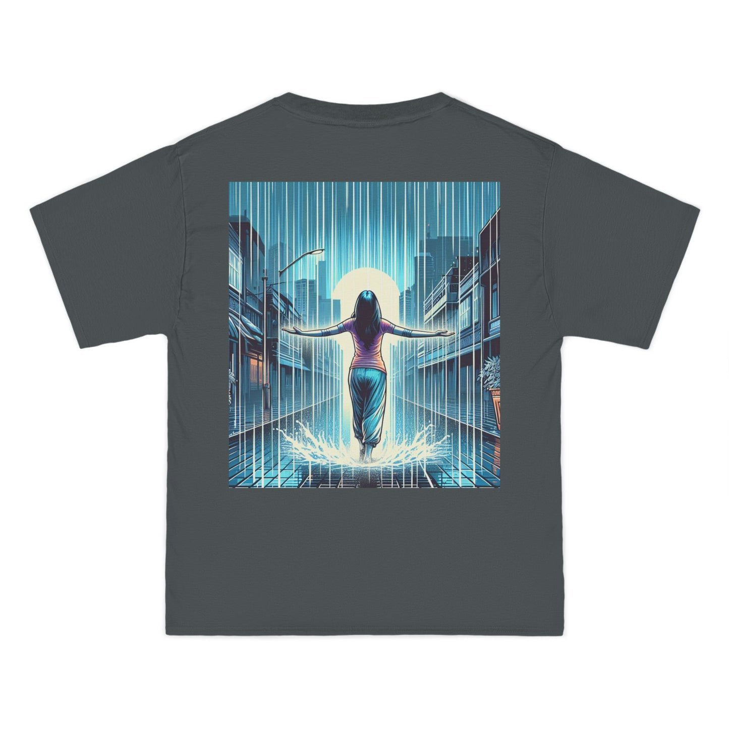 NO CODE | EMBRACE THE STORM | Unisex Beefy-T® Short-Sleeve T-Shirt