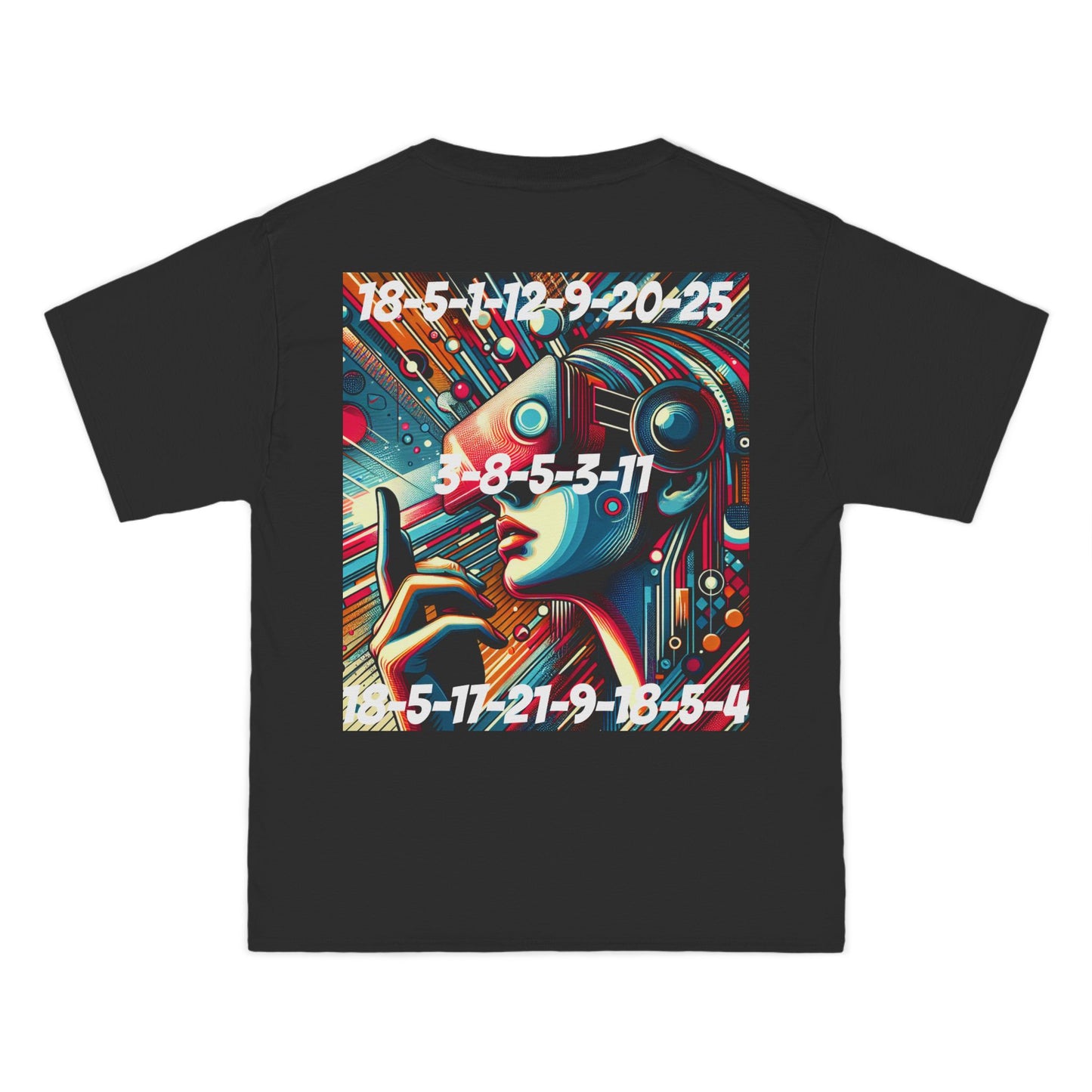 ENCODED | REALITY CHECK REQUIRED Unisex Beefy-T® Short-Sleeve T-Shirt