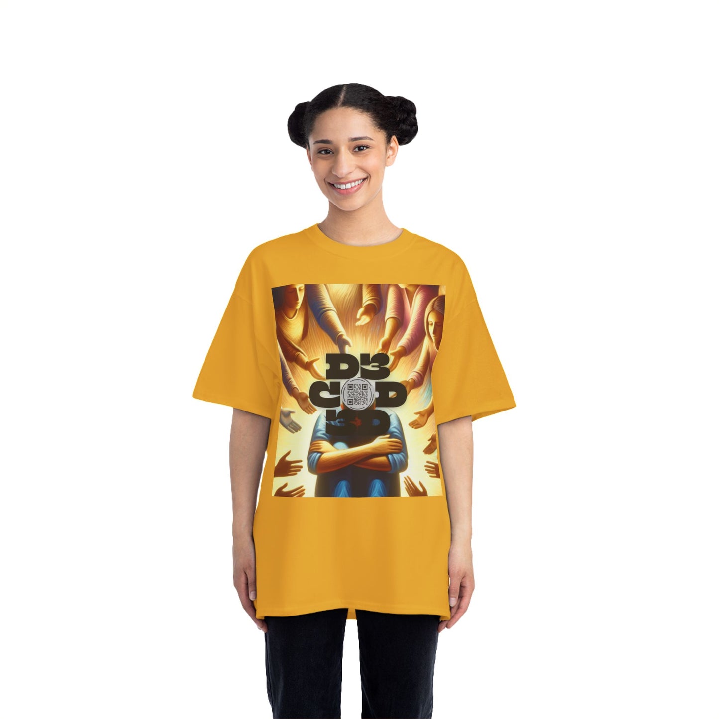 DECODED | YOU ARE NOT ALONE | Unisex Beefy-T® short-sleeve T-shirt