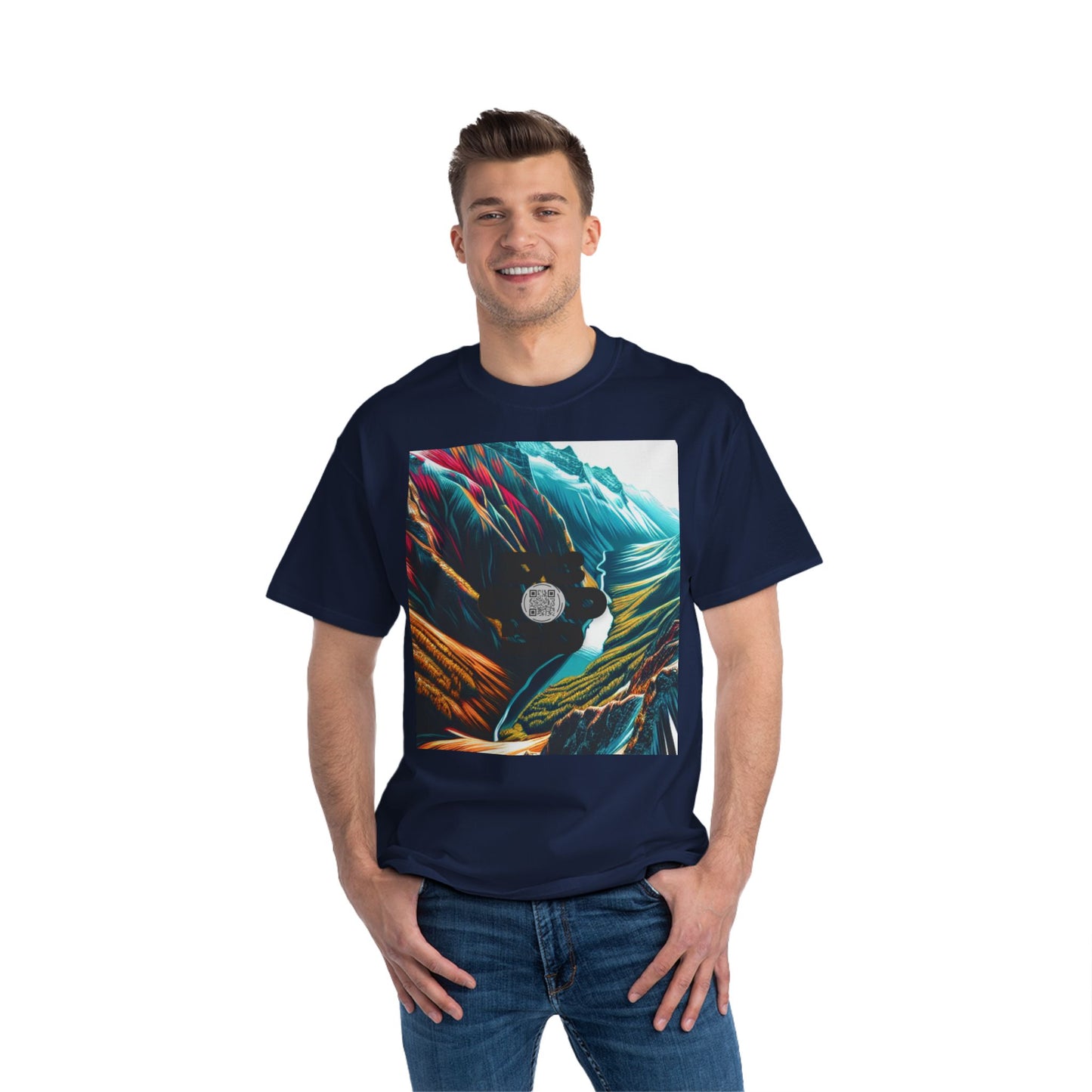 ENCODED | GO BEYOND Unisex Beefy-T® Short-Sleeve T-Shirt