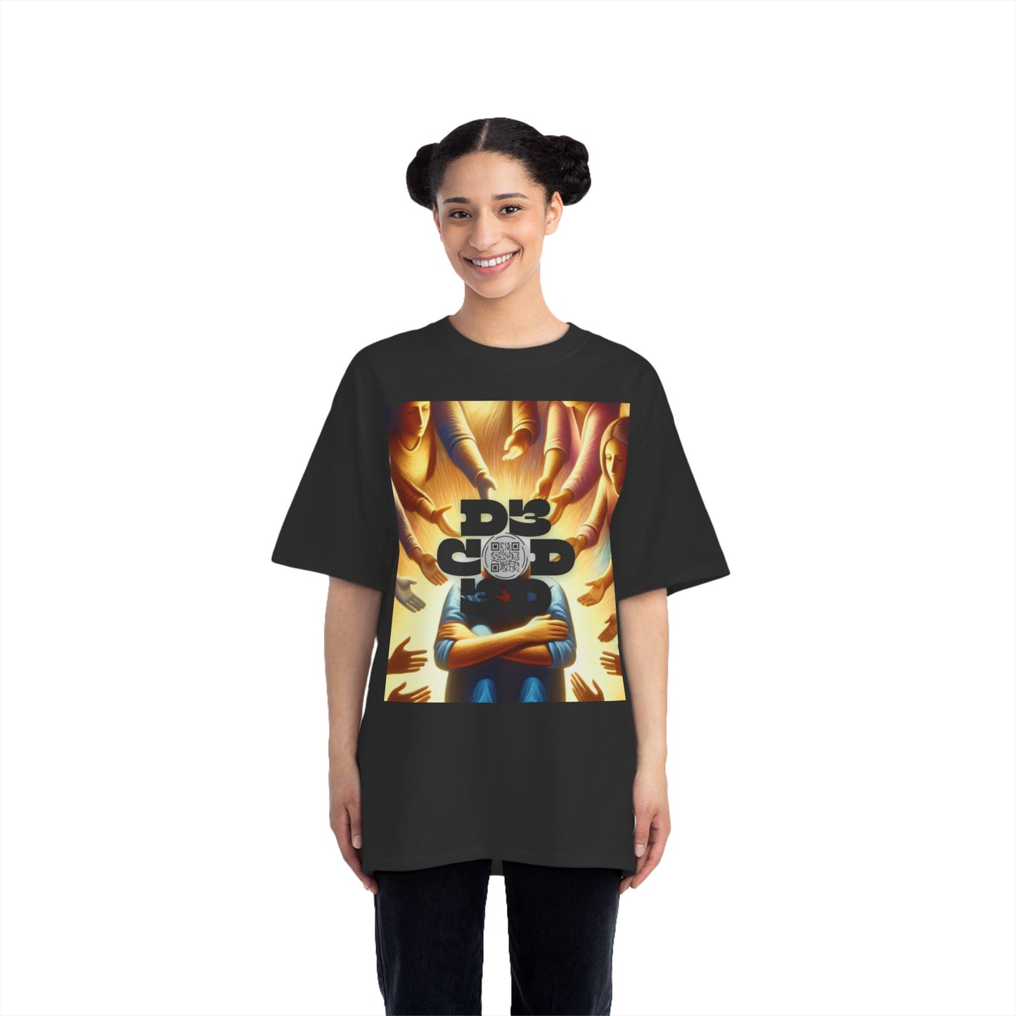 ENCODED | YOU ARE NOT ALONE Unisex Beefy-T® short-sleeve T-shirt