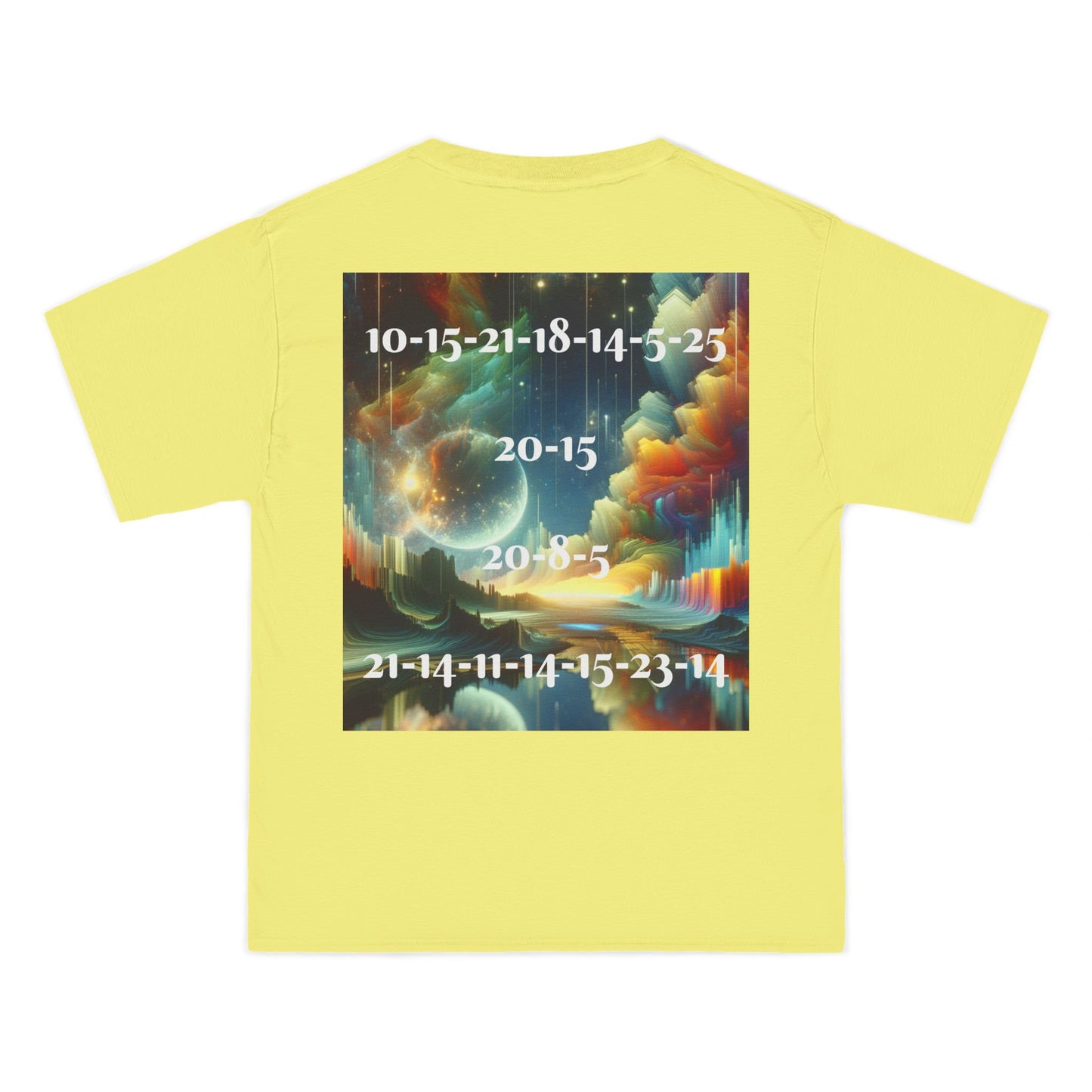 ENCODED | JOURNEY TO THE UNKNOWN Unisex Beefy-T® short-sleeve T-shirt