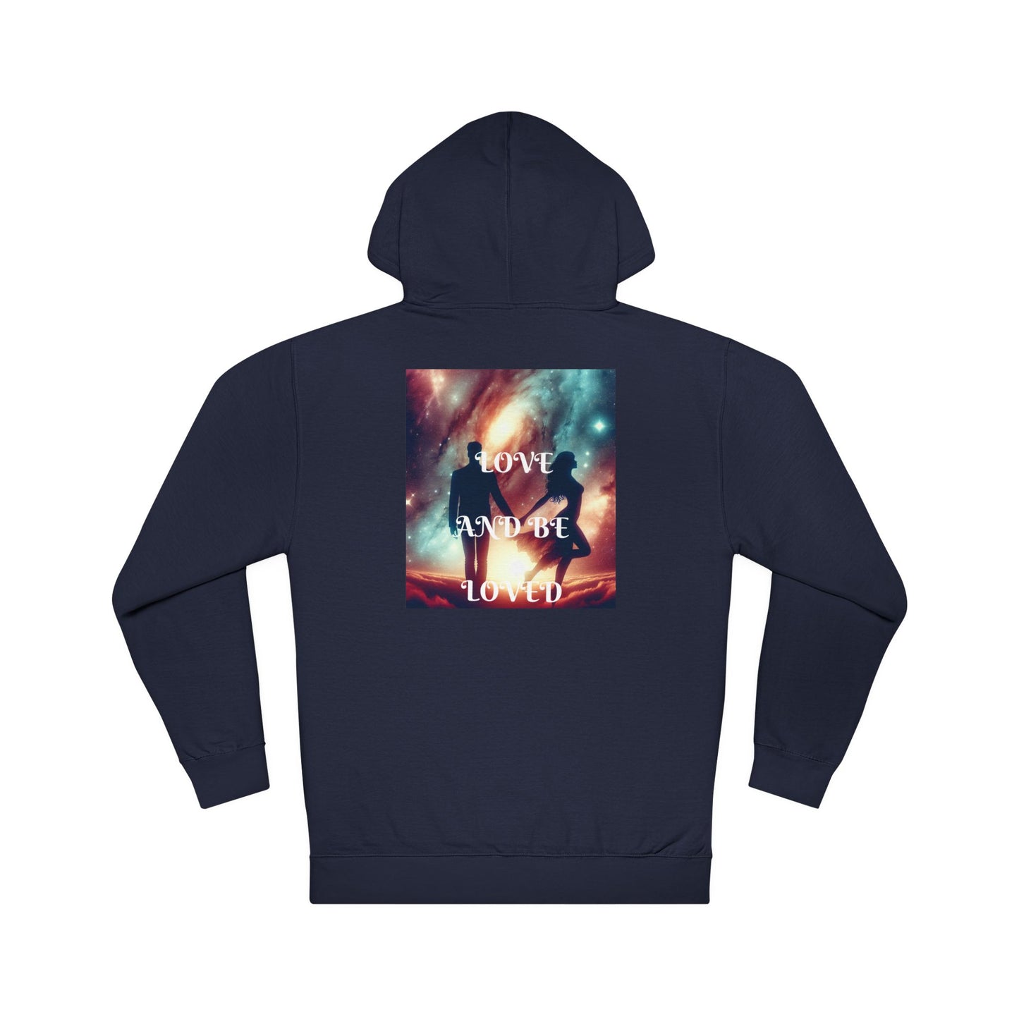 DECODED | LOVE AND BE LOVED | Unisex Hooded Sweatshirt