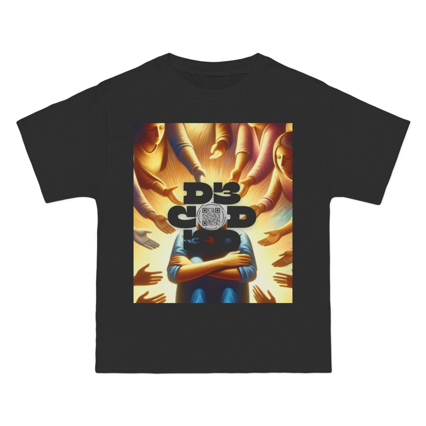 ENCODED | YOU ARE NOT ALONE Unisex Beefy-T® short-sleeve T-shirt