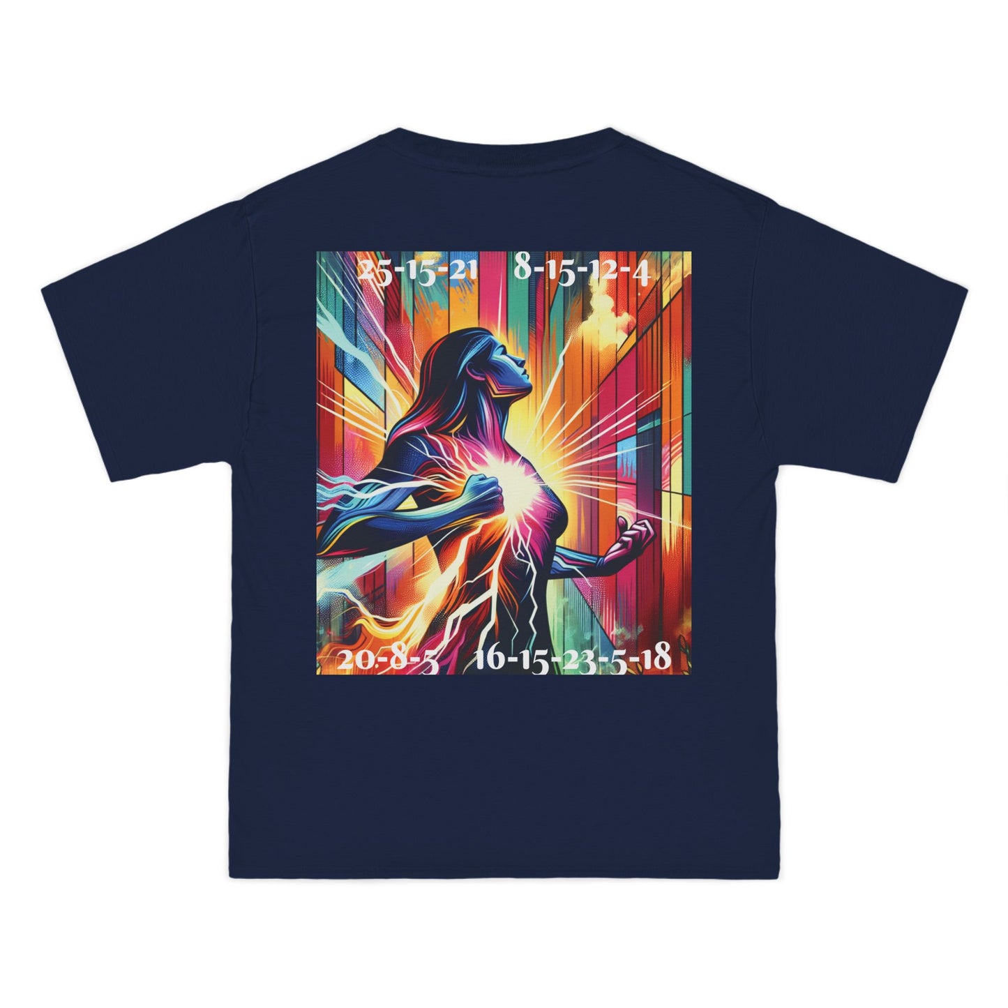 ENCODED | YOU HOLD THE POWER Unisex Beefy-T® Short-Sleeve T-Shirt