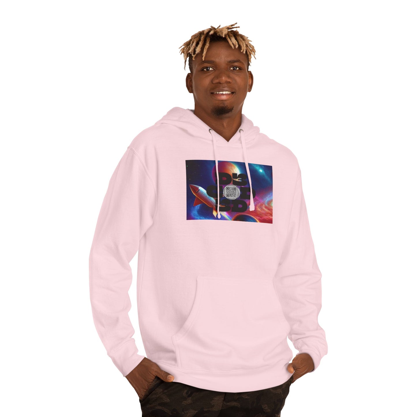 NO CODE | DREAM BIG Unisex Hooded Sweatshirt