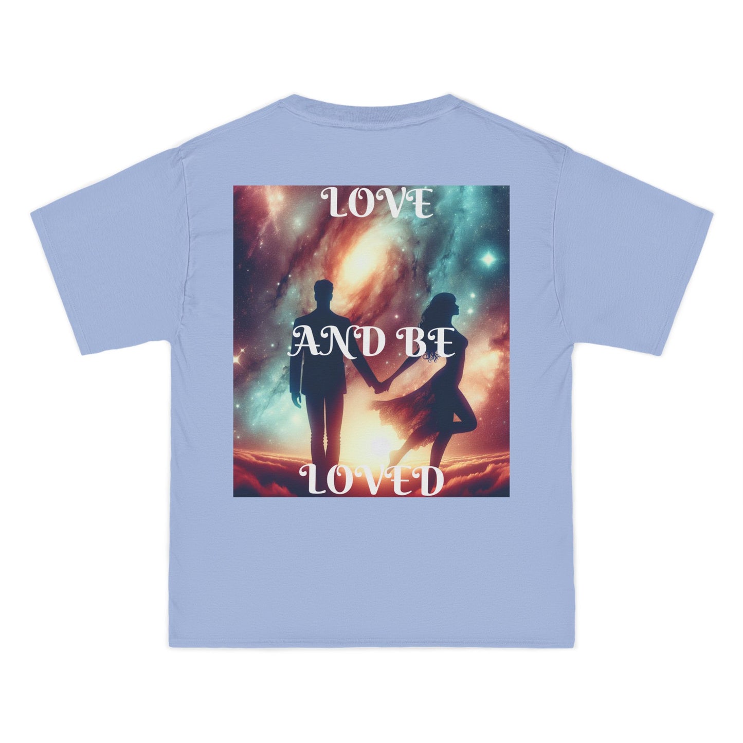 DECODED | LOVE AND BE LOVED | Unisex Beefy-T® short-sleeve T-shirt