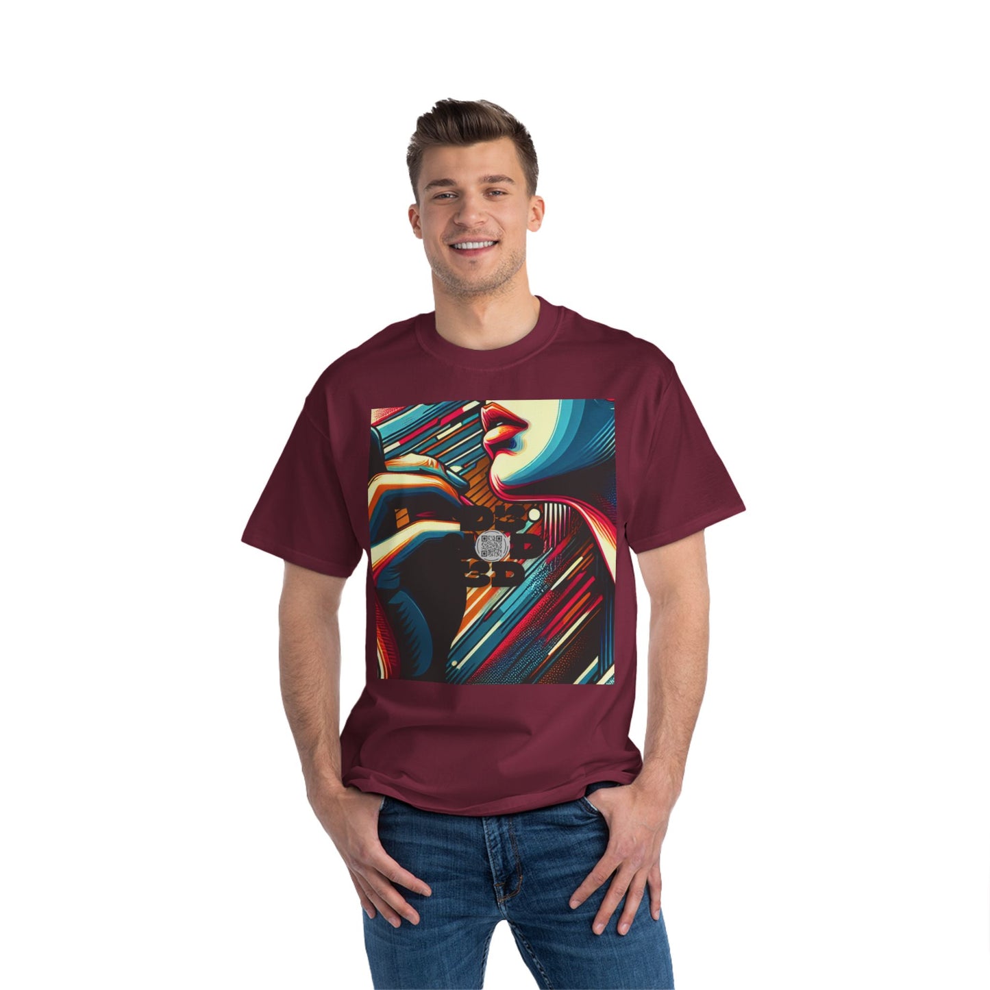 NO CODE | REALITY CHECK REQUIRED | Unisex Beefy-T® Short-Sleeve T-Shirt