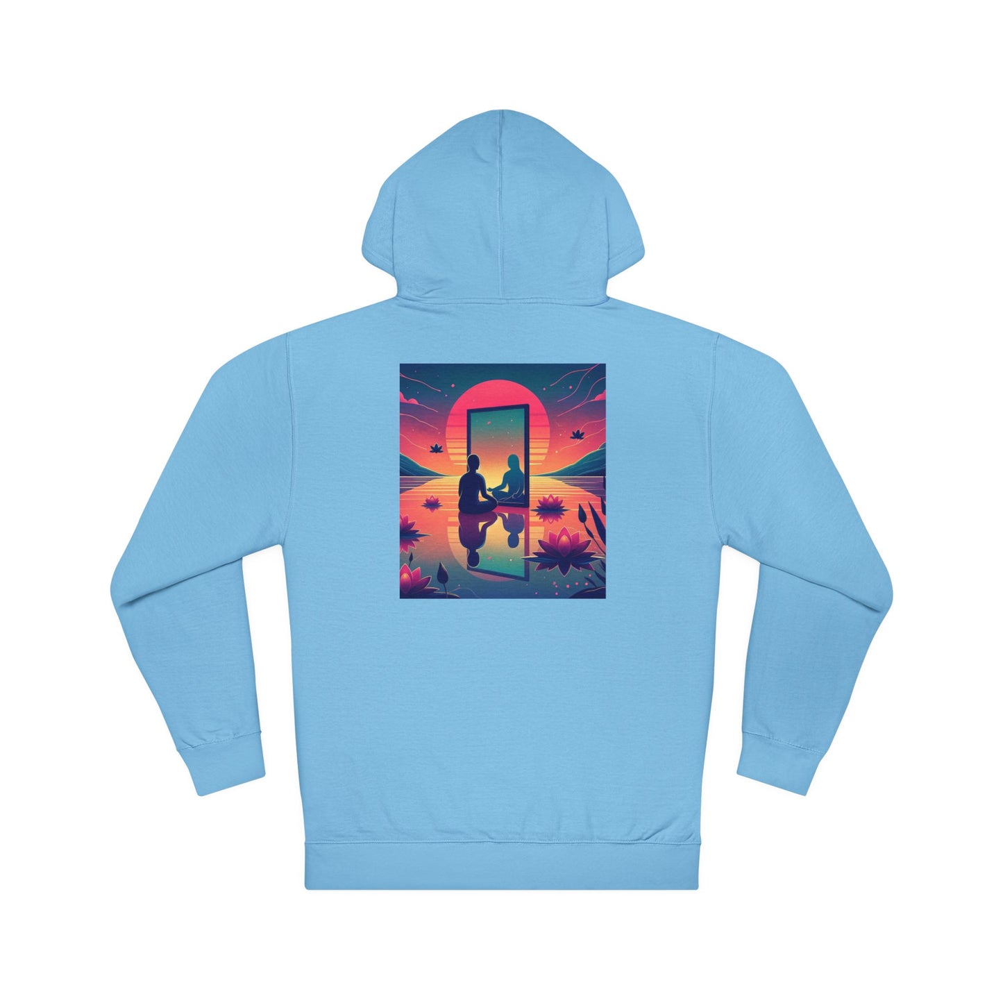NO CODE | INNER PEACE BEGINS WITH YOU Unisex Hooded Sweatshirt
