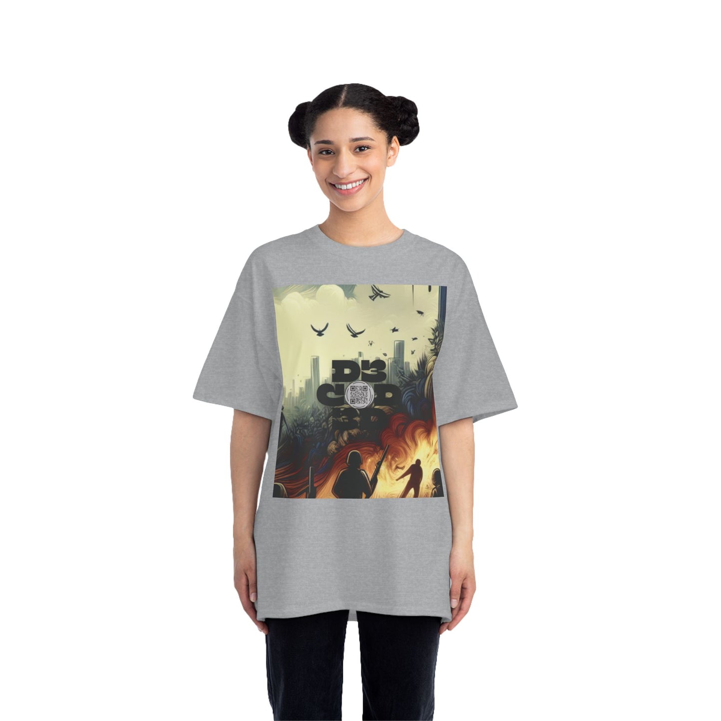 DECODED | FEAR NO EVIL | Unisex Beefy-T® Short-Sleeve T-Shirt