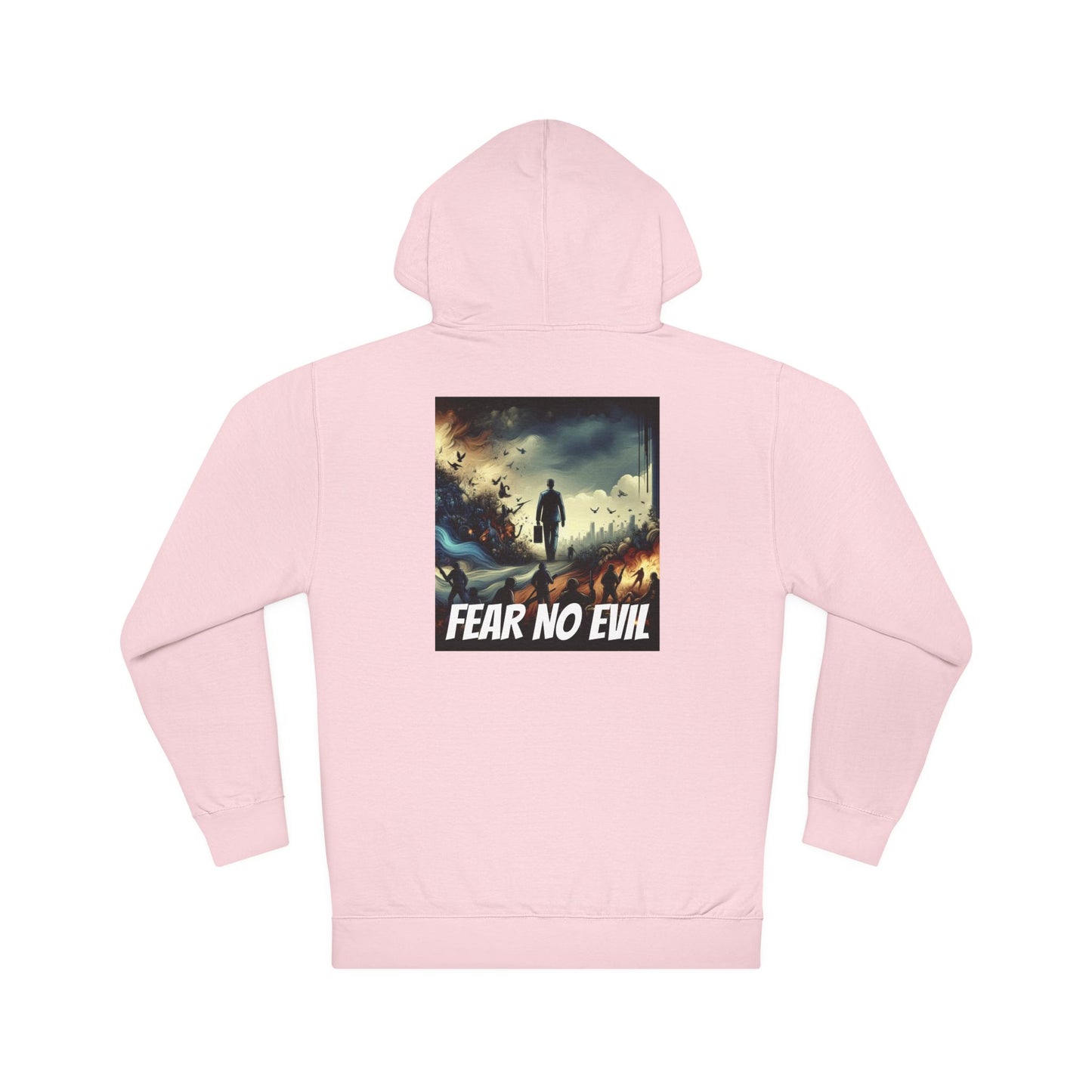 DECODED | FEAR NO EVIL | Unisex Hooded Sweatshirt
