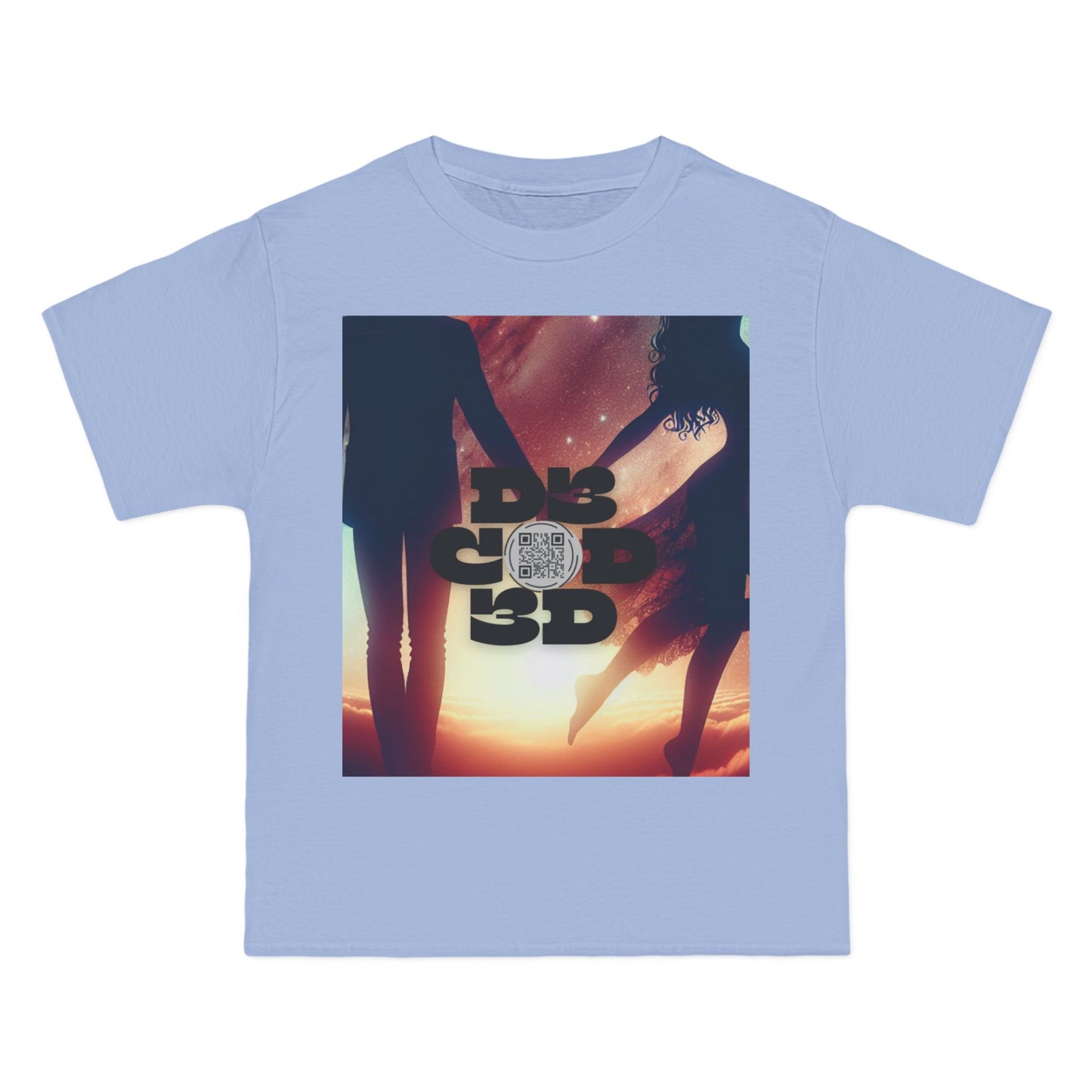 ENCODED | LOVE AND BE LOVED Unisex Beefy-T® short-sleeve T-shirt