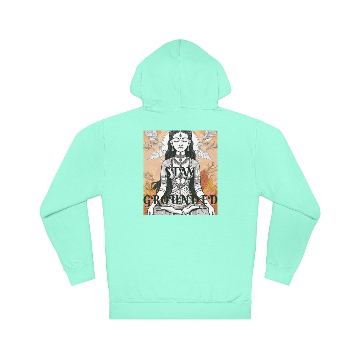 DECODED | STAY GROUNDED | Unisex Hooded Sweatshirt