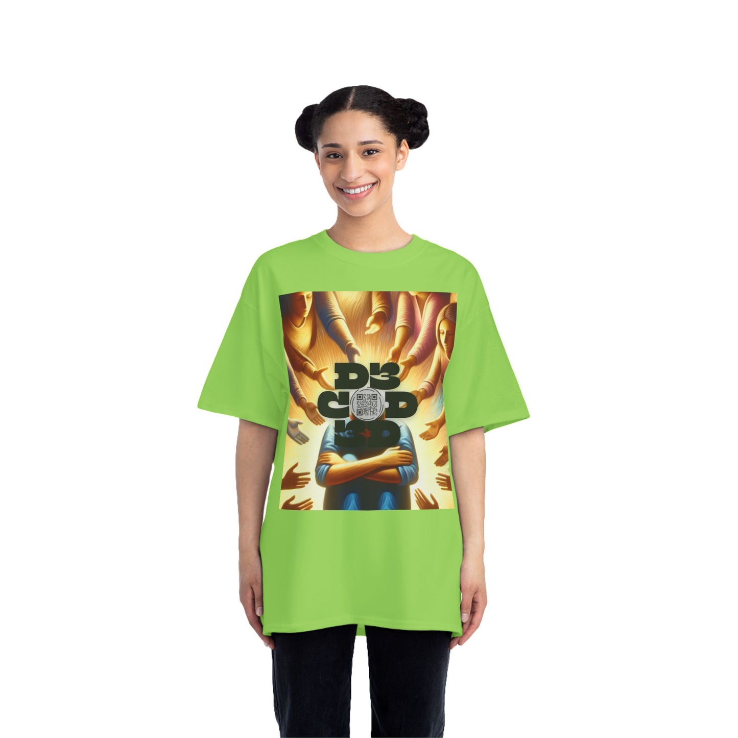 ENCODED | YOU ARE NOT ALONE Unisex Beefy-T® short-sleeve T-shirt