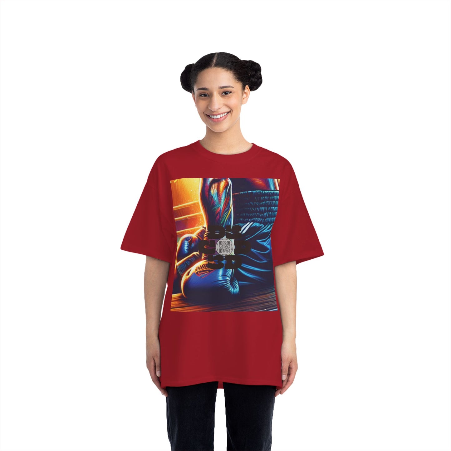 DECODED | DEFY DEFEAT | Unisex Beefy-T® Short-Sleeve T-Shirt