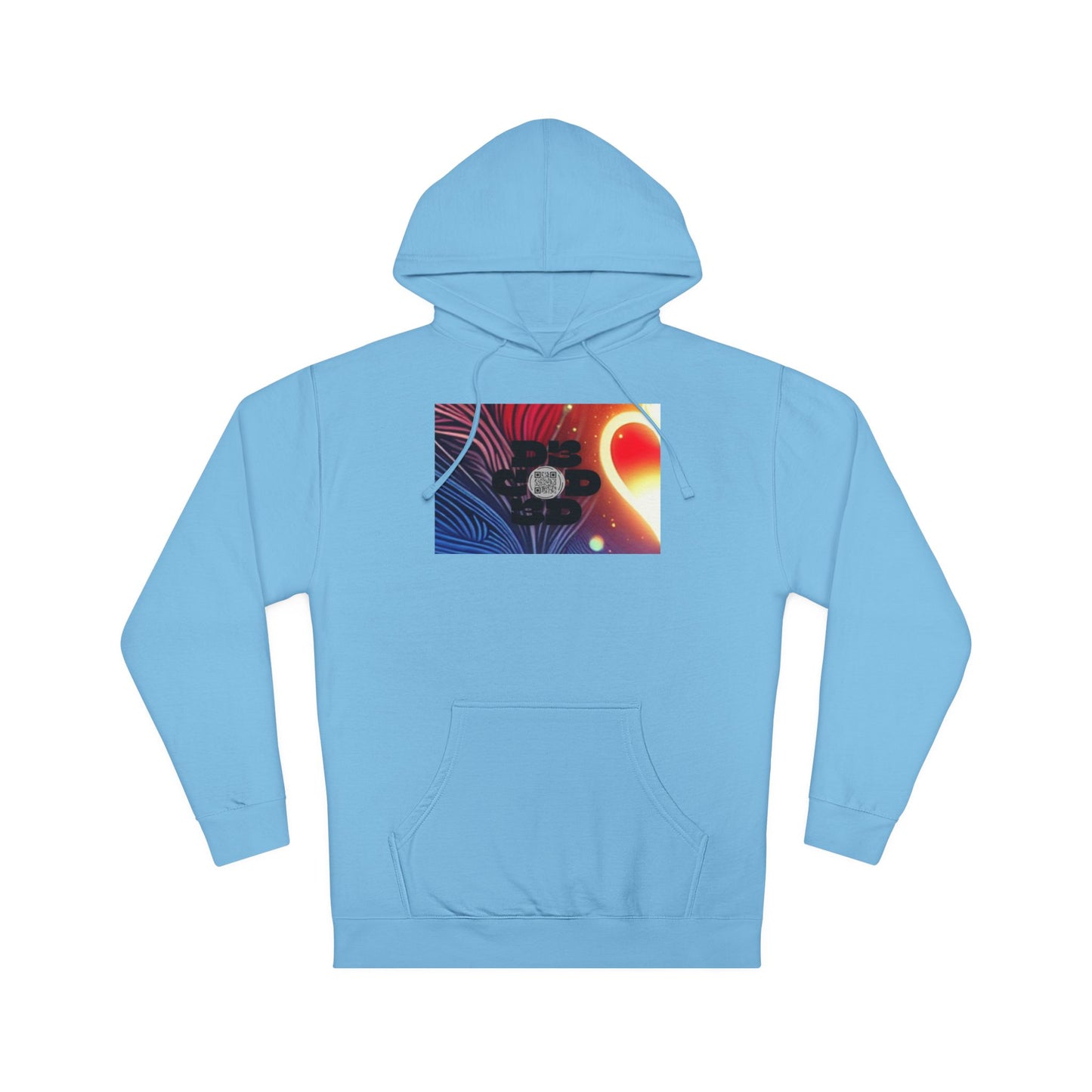 NO CODE | FOLLOW YOUR HEART | Unisex Hooded Sweatshirt