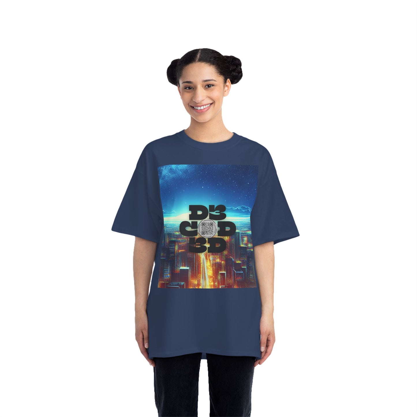 ENCODED | STAY TO SEE WHY IT WAS WORTH IT Unisex Beefy-T® short-sleeve T-Shirt