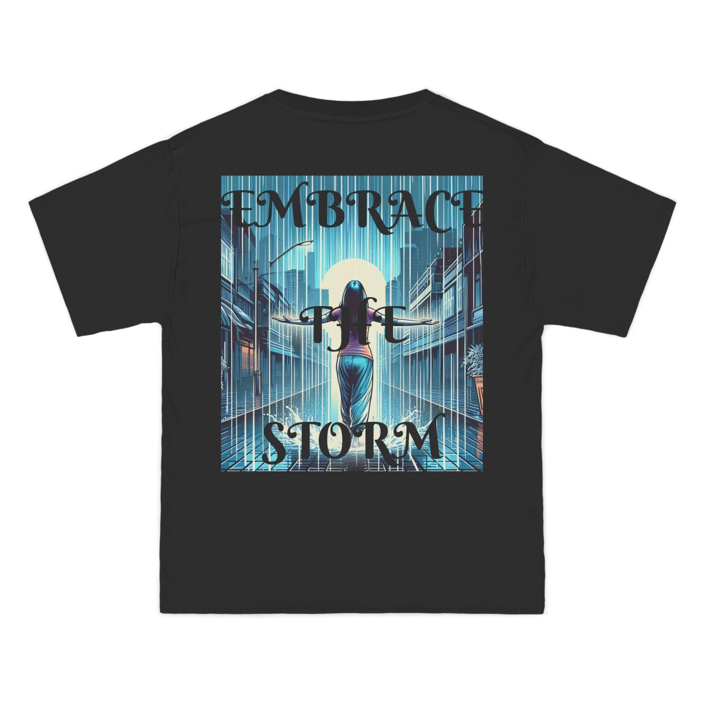 DECODED | EMBRACE THE STORM | Unisex Beefy-T® Short-Sleeve T-Shirt