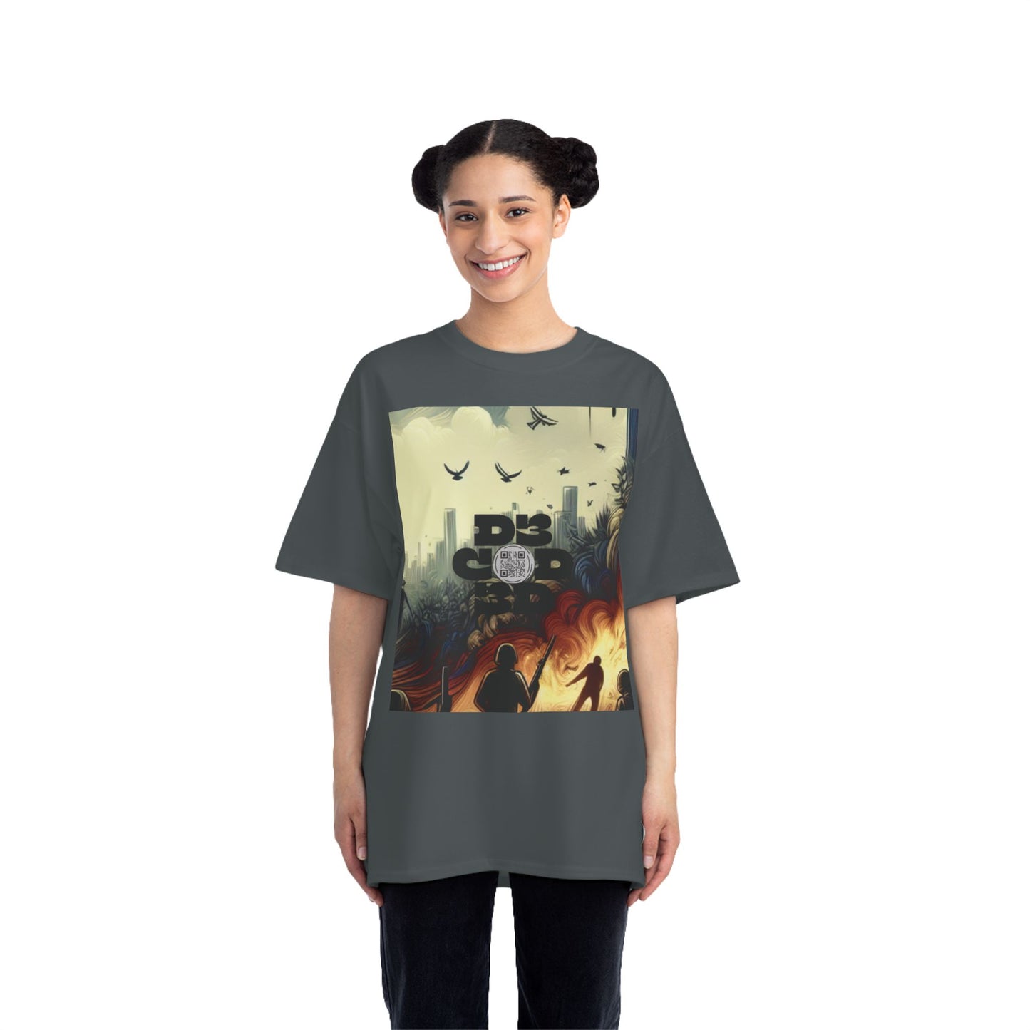 NO CODE | FEAR NO EVIL | Unisex Beefy-T® Short-Sleeve T-Shirt